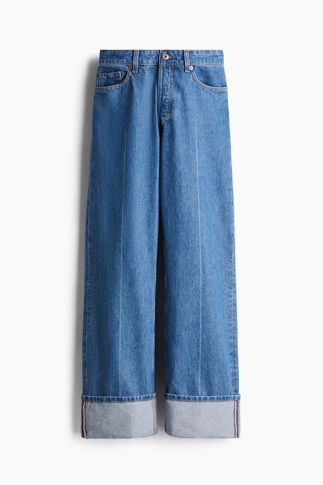 Straight Regular Jeans - Light denim blue/Light denim blue/Blue/White/Light denim blue/Black/Black - 1