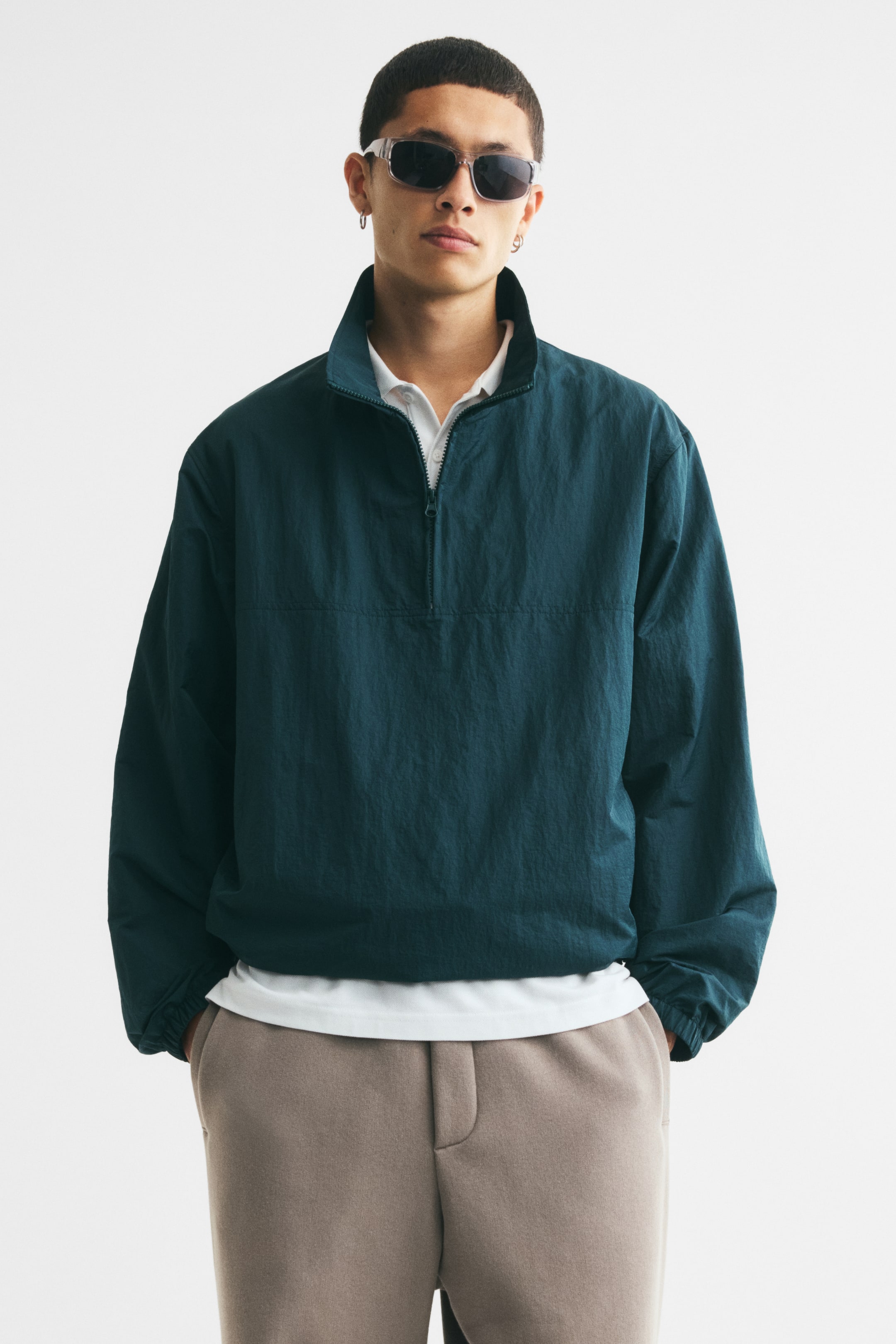 Nylon Windbreaker