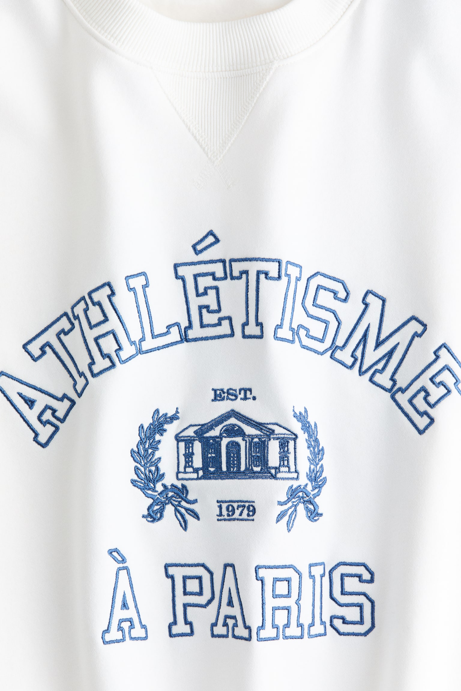 Bluza z motywem - Biały/Athlétisme/Ciemnozielony/Chicago/Szary melanż/Alto Mare/Jasnoróżowy/Pilates/Beżowy/Atelier - 4
