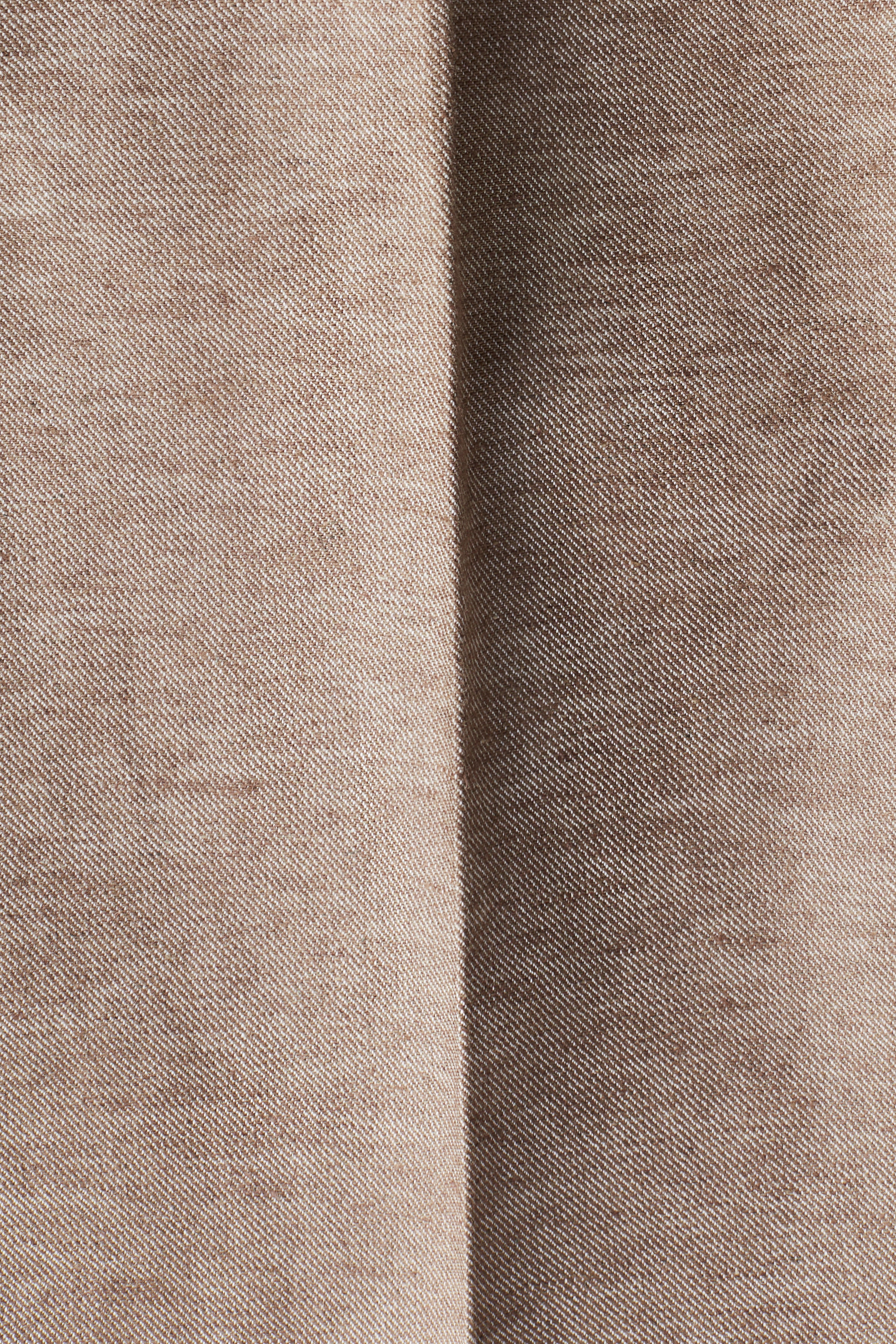Regular Fit Tailored linen-blend trousers