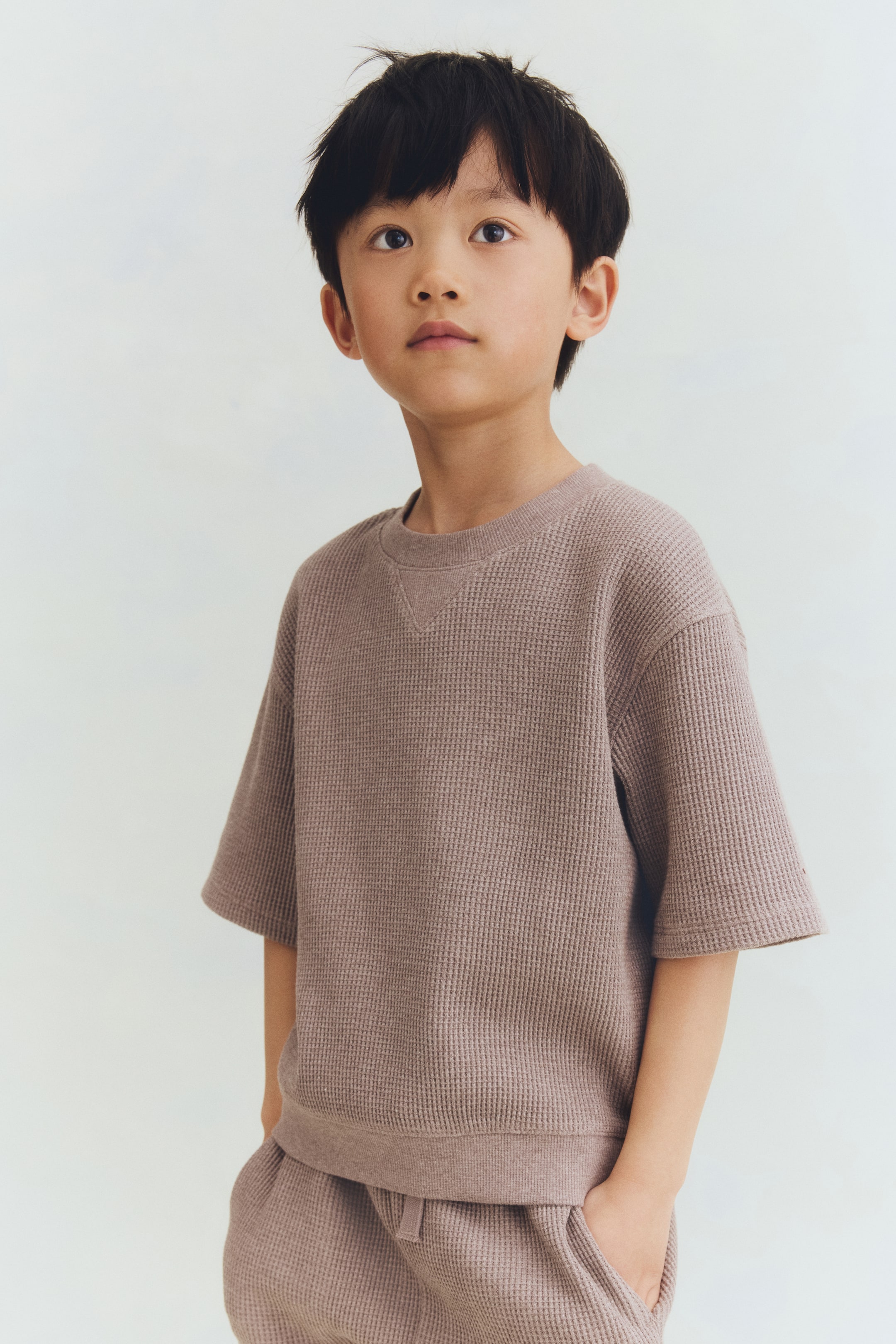 2-Piece Waffled Cotton Set