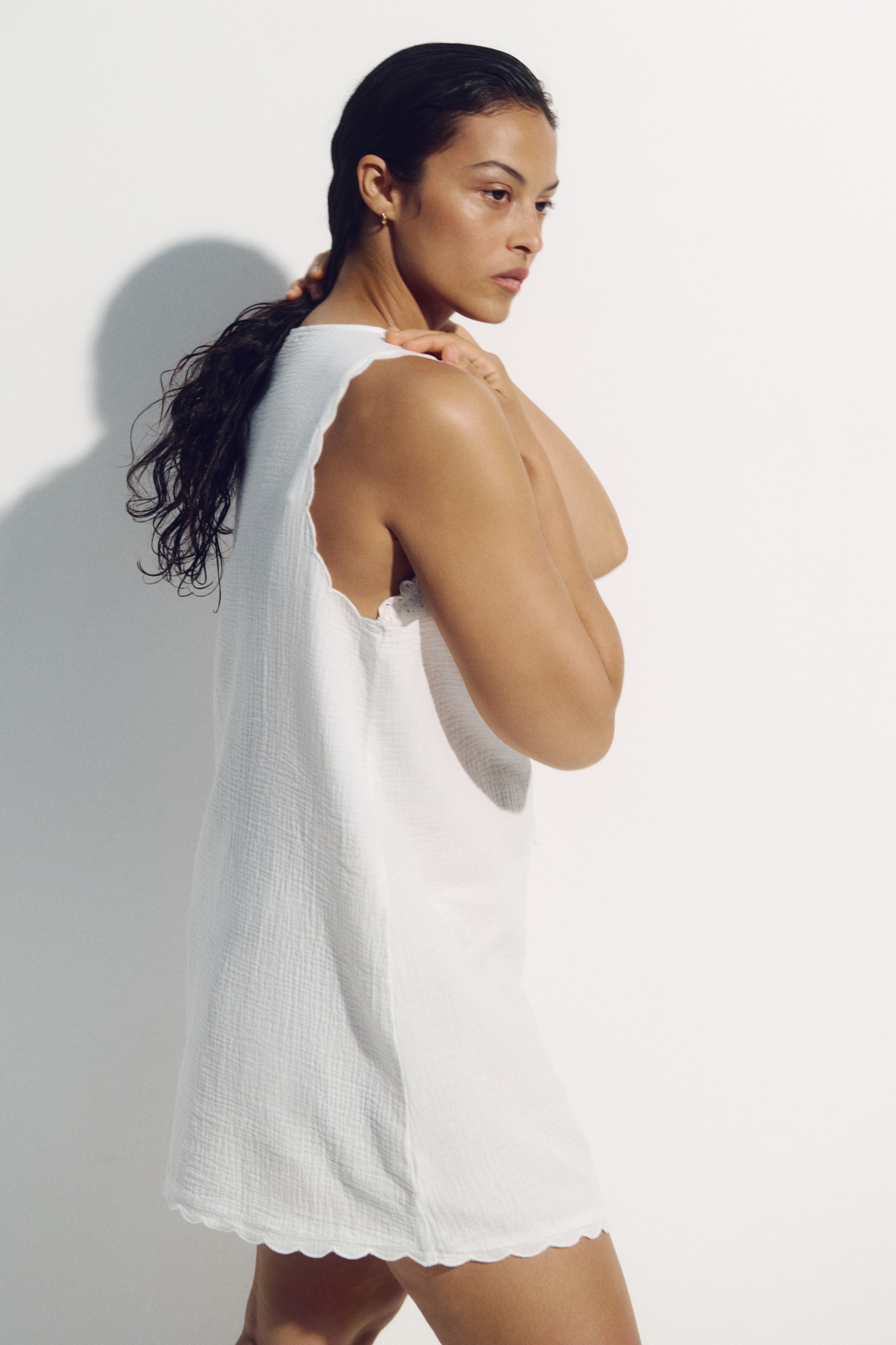 Cotton Muslin Beach Dress