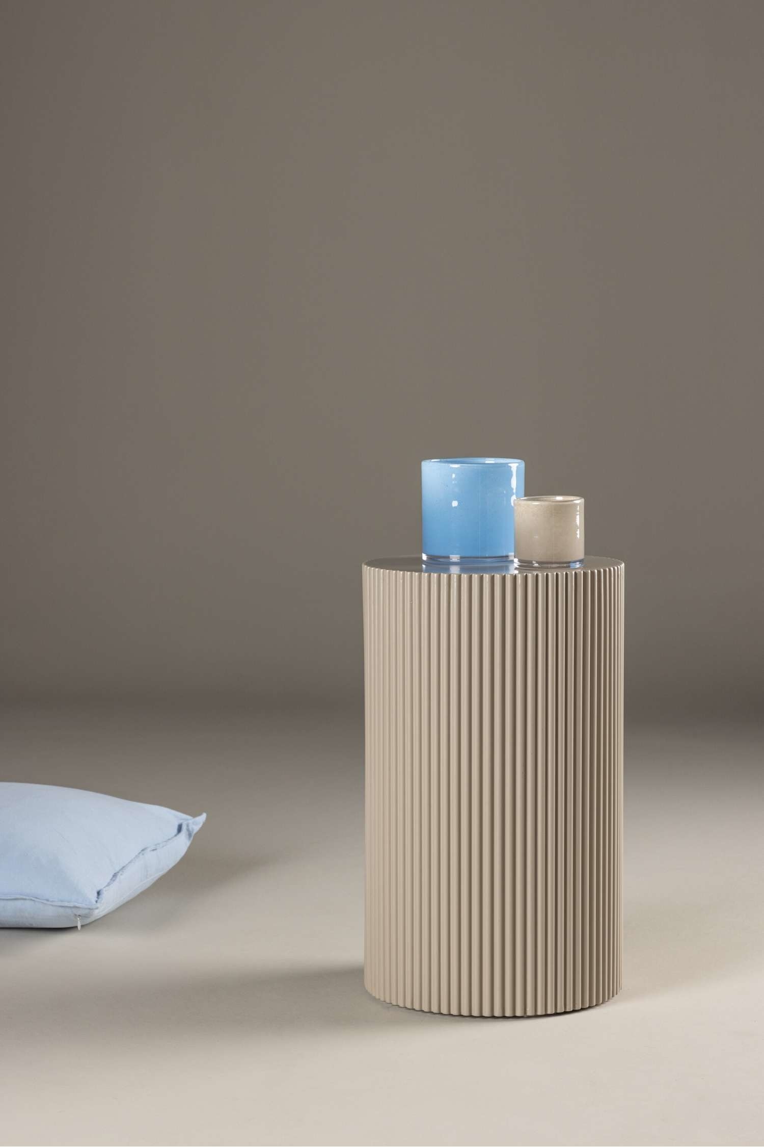 Lenox Side Table - Mdf, Beige