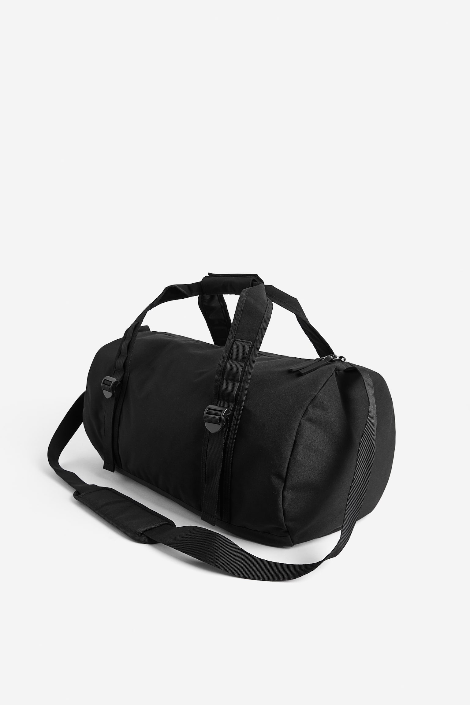 Water Repellent Sports Bag - Black - 3