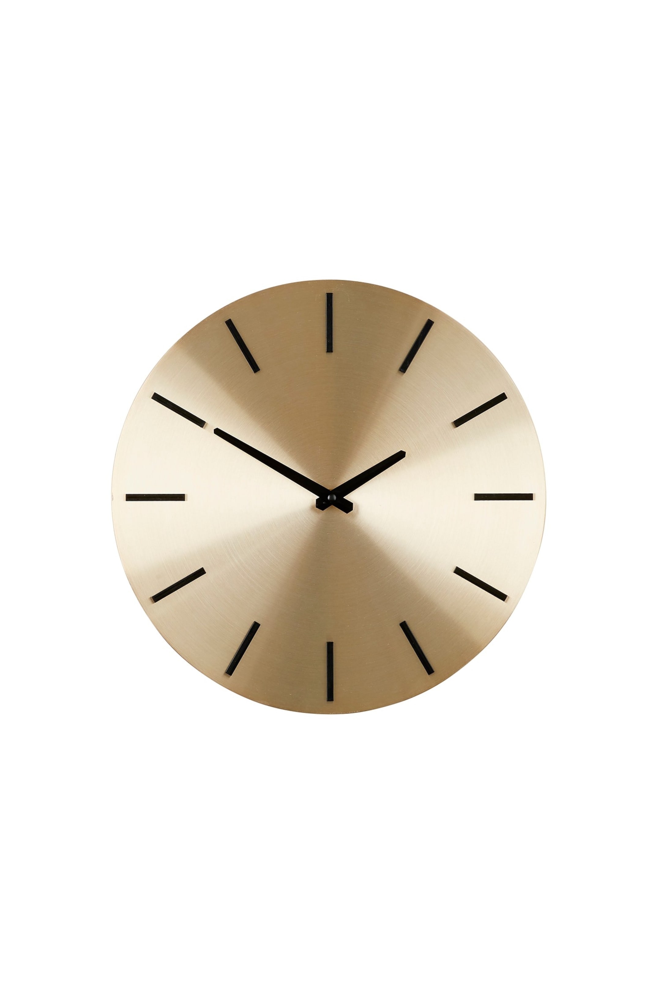 Größeres Bild ansehen: Aluminium Wanduhr - Gold - Mica Decorations - Home All | H&M DE 1