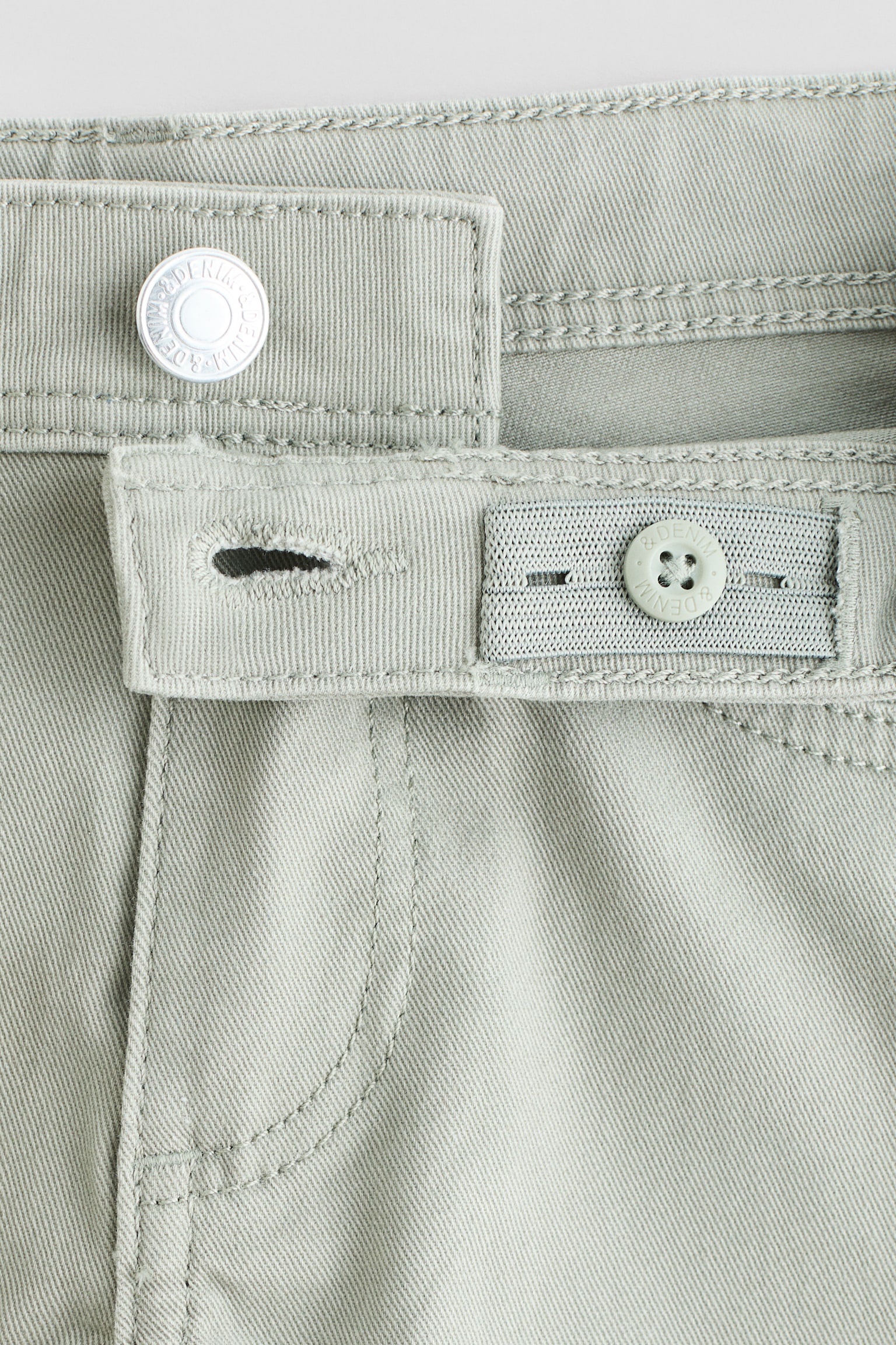 3 perechi de pantaloni scurți din denim - Bleu-denim/verde-kaki/Albastru-denim/negru/Albastru-denim închis/alb - 3