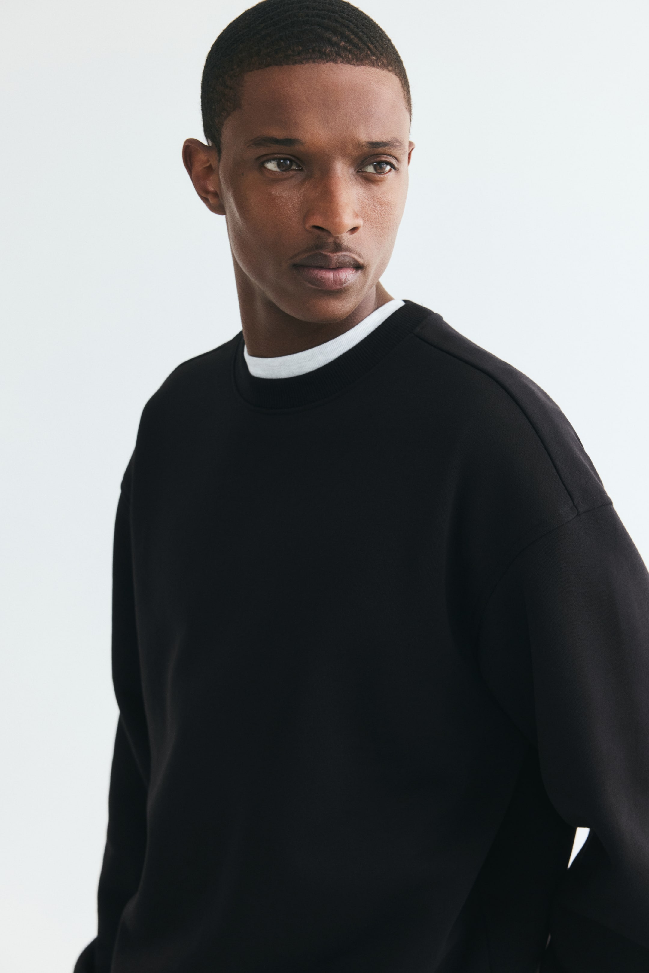 Мужские худи H&M Loose-Fit Sweatshirt — фото 6