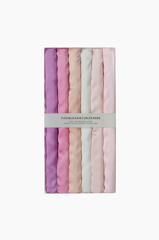 Bigoudis sans chaleur - Rose ancien - 1