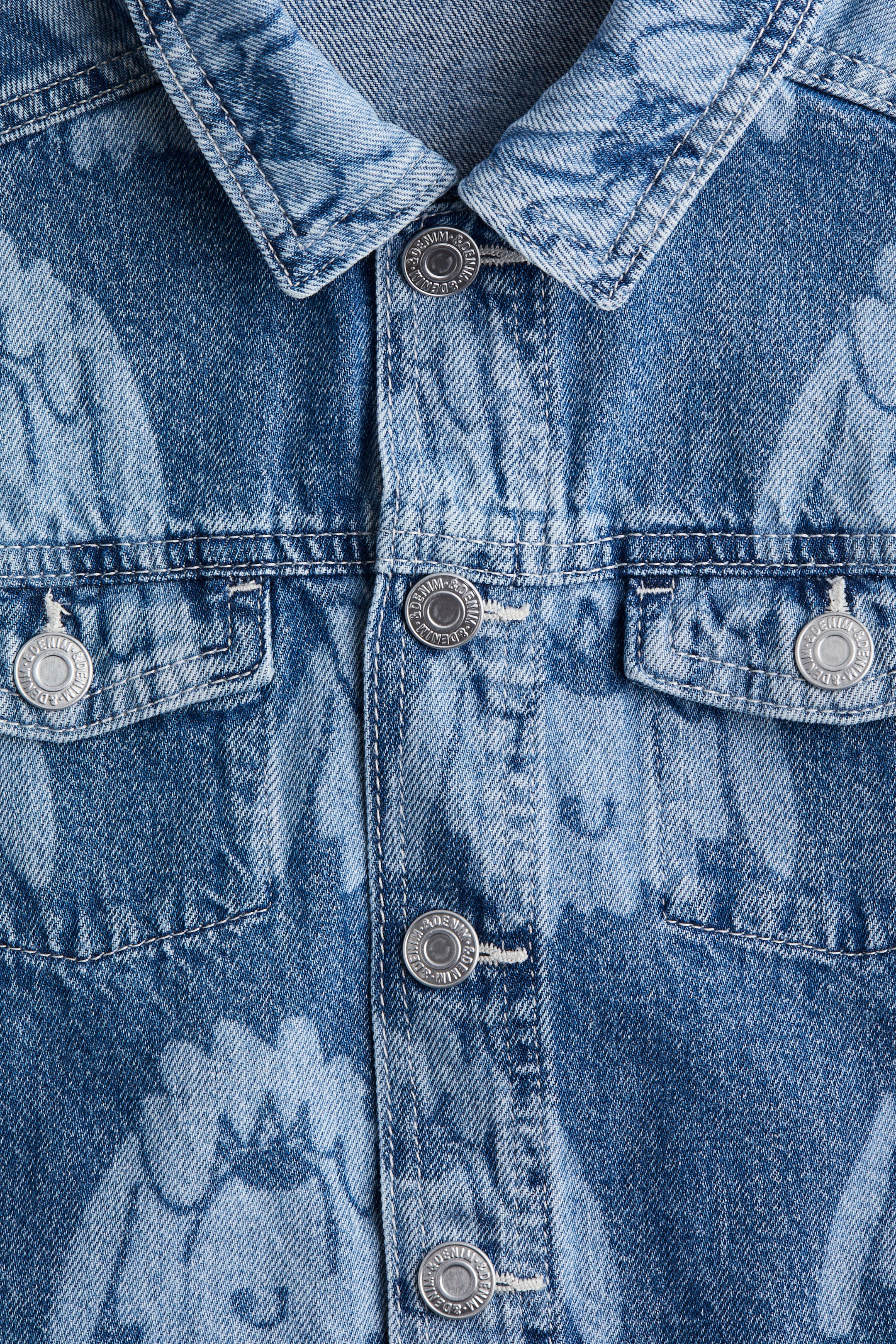 Printed Denim Jacket