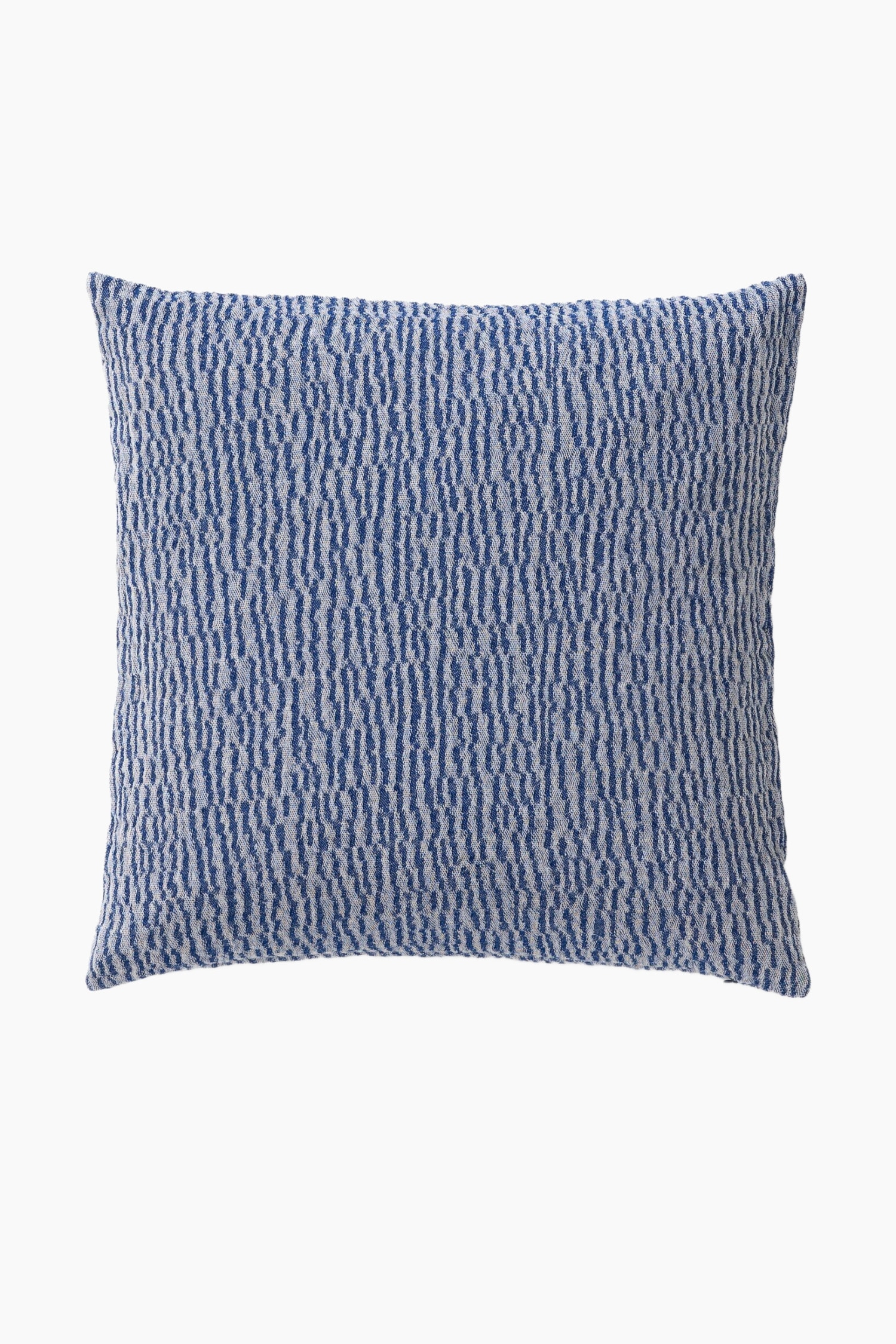benuta - Housse De Coussin Joao - Bleu - size: 45x45