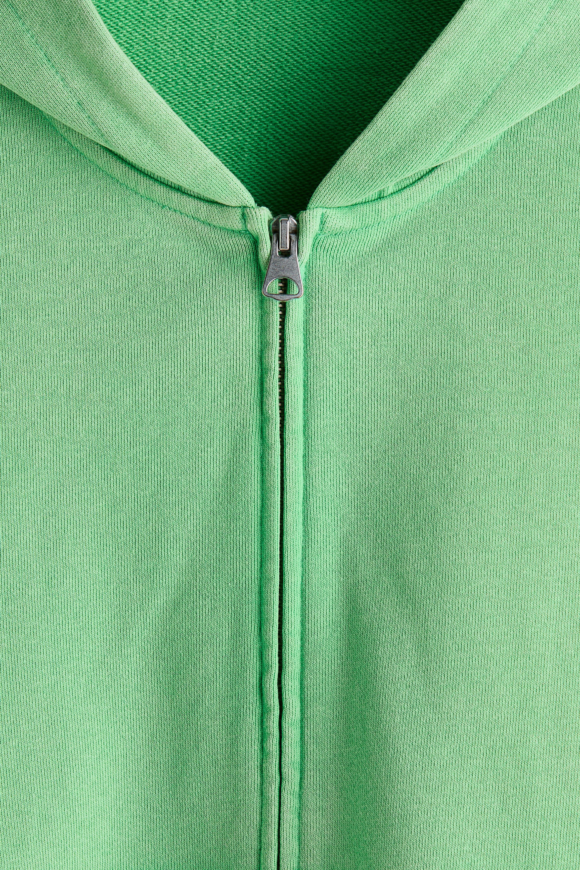Oversized Fit Zip-through hoodie
