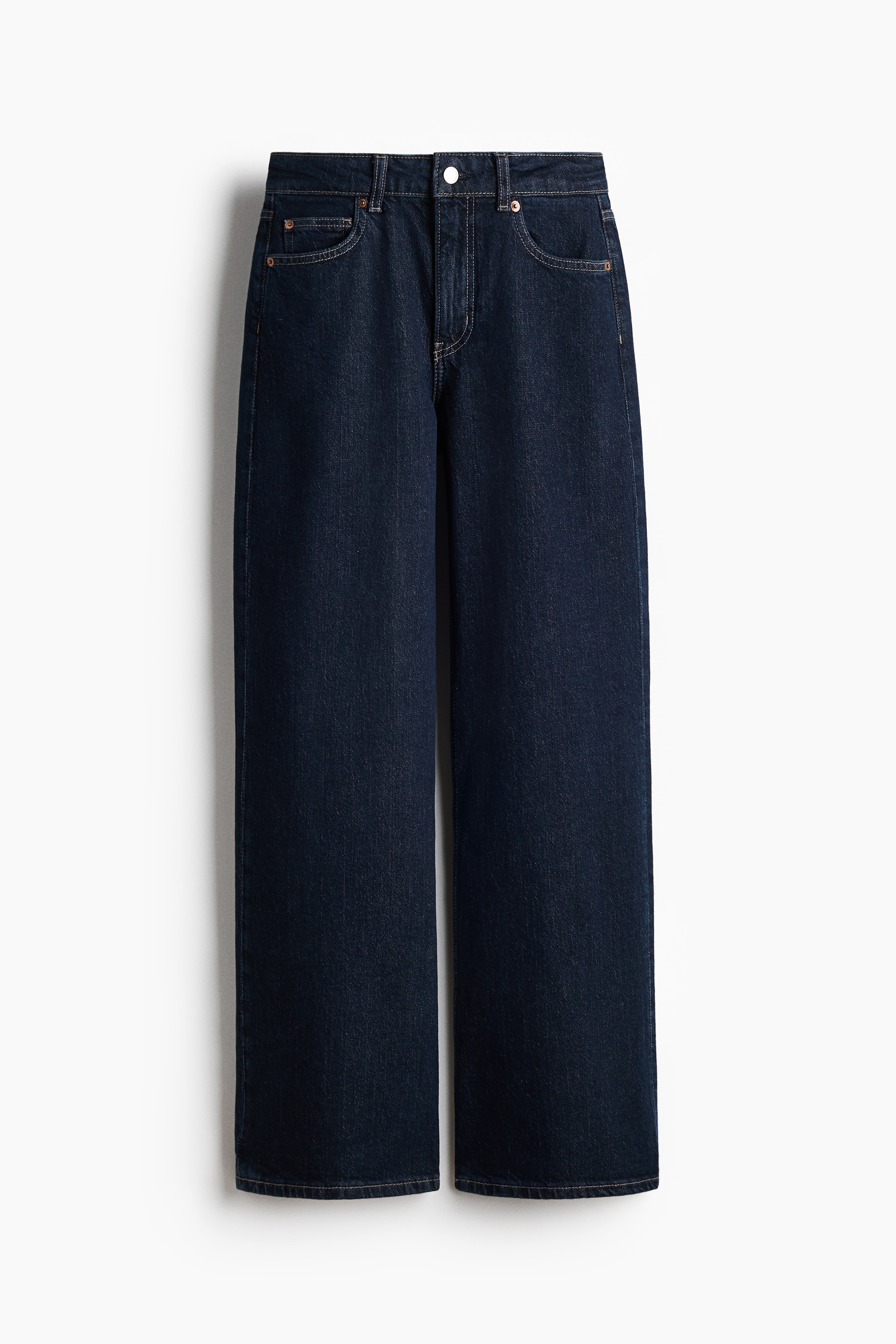 Wide High Waist Jeans - Blu denim scuro/Blu denim/Nero/Blu denim scuro/Marrone scuro/Bianco/Blu denim chiaro/Blu denim scuro/Blu denim/Blu denim navy/Blu denim chiaro/Blu denim chiaro/Blu denim chiaro/Marrone scuro/Bianco/Blu denim lavato/Grigio denim scuro/Blu denim chiaro