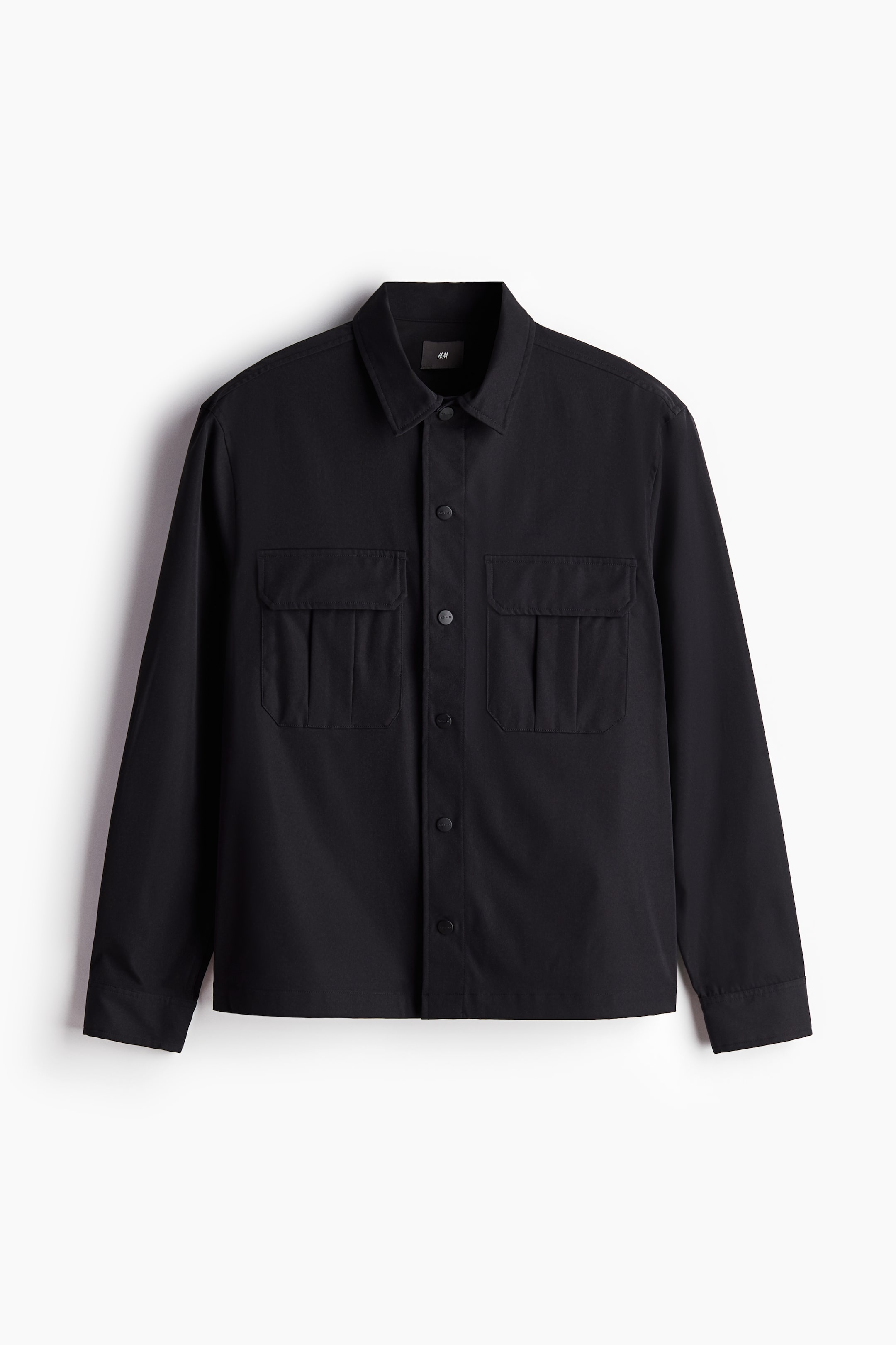 Regular Fit Utility Overshirt