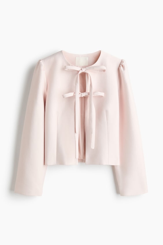 Женские куртки H&M Tie-Front Jacket