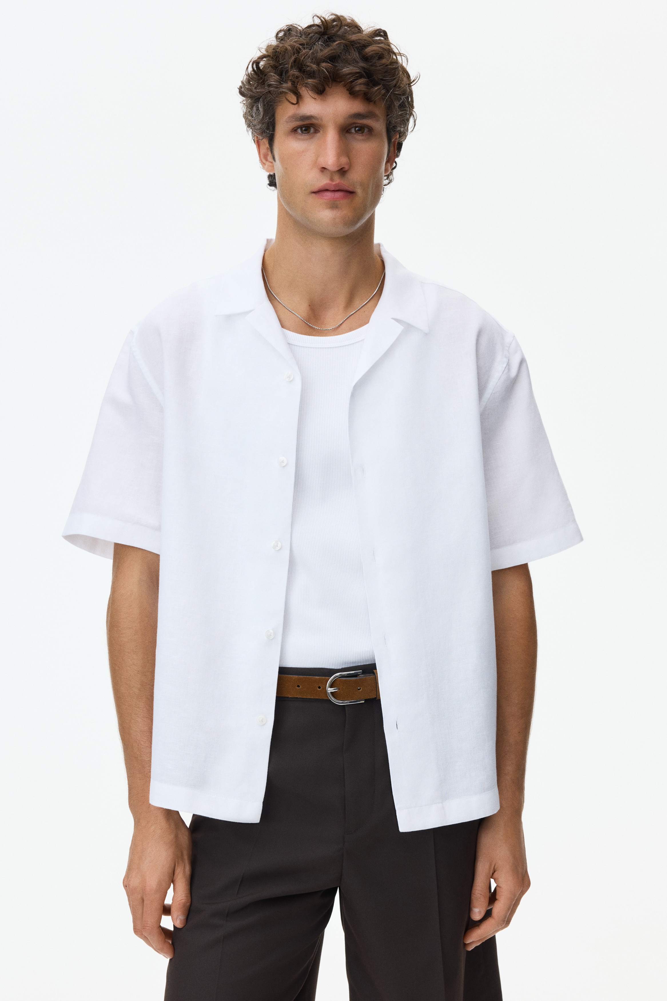 Men's Linen Shirts | Long & Short Sleeve Linen Shirts | H&M US Men's Linen Shirts | Long & Short Sleeve Linen Shirts | H&M US