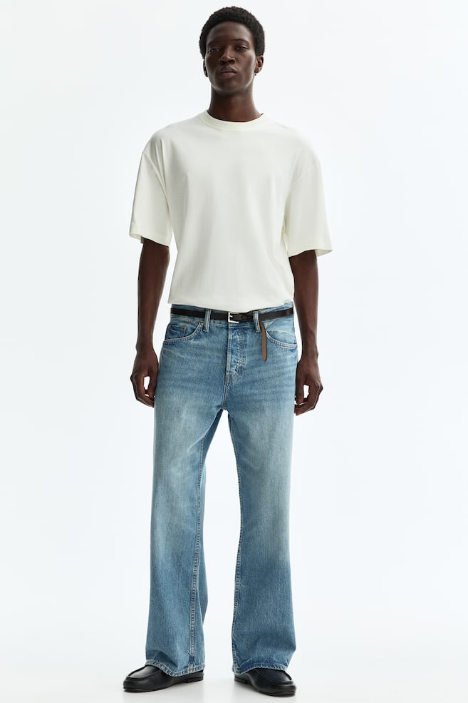 Loose Straight Jeans - Light denim blue/Black/Denim blue/Dark grey/Dark denim blue/Denim blue/Denim blue/Denim blue - 2