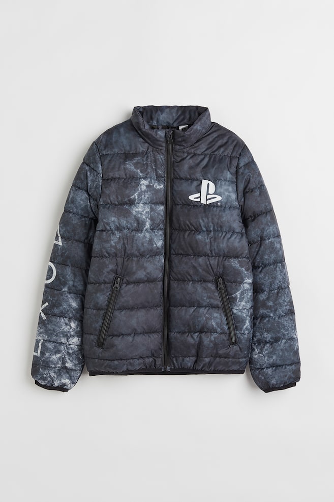 Lightweight puffer jacket - Dark blue/PlayStation/Light grey/NASA