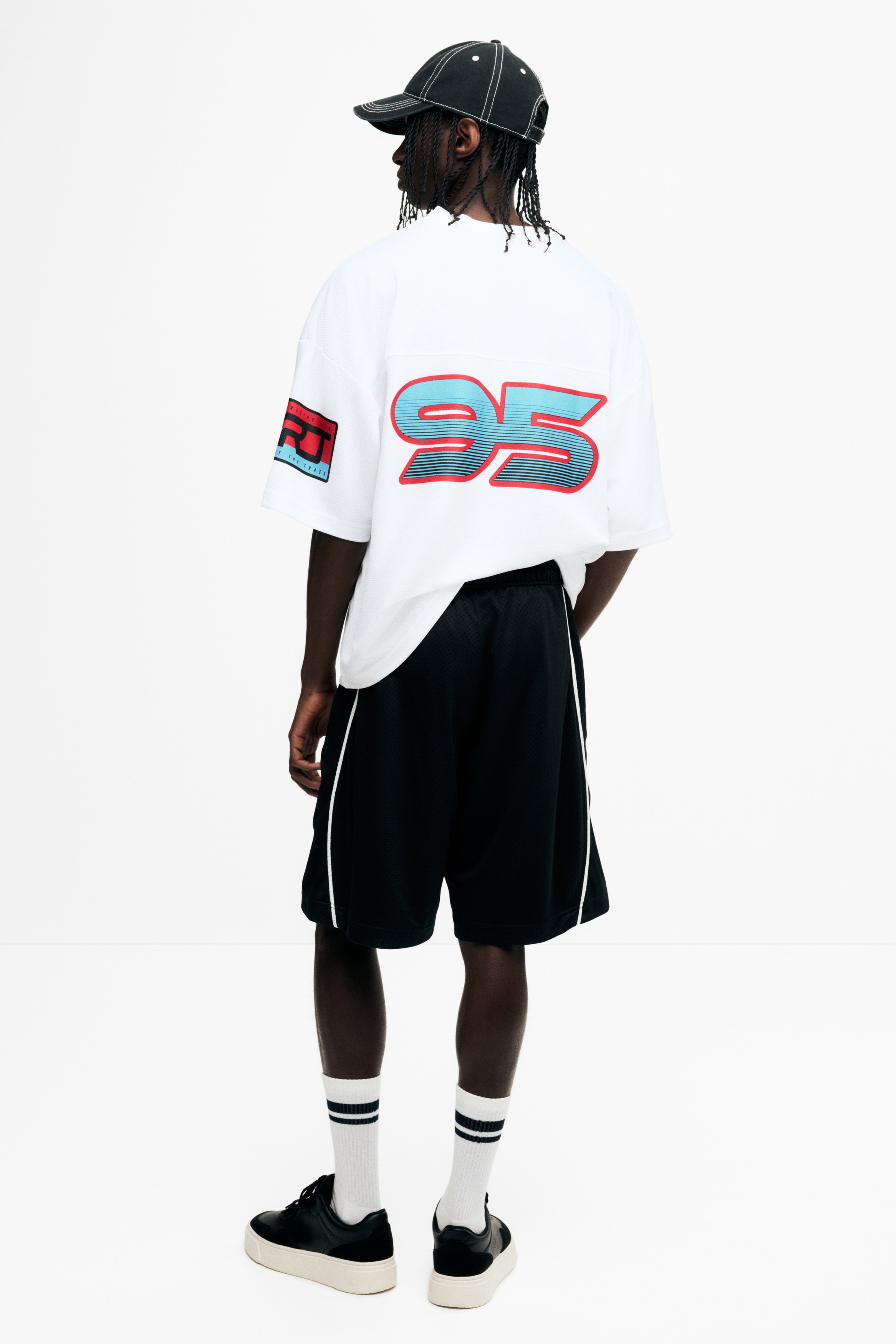 Relaxed Fit Mesh shorts