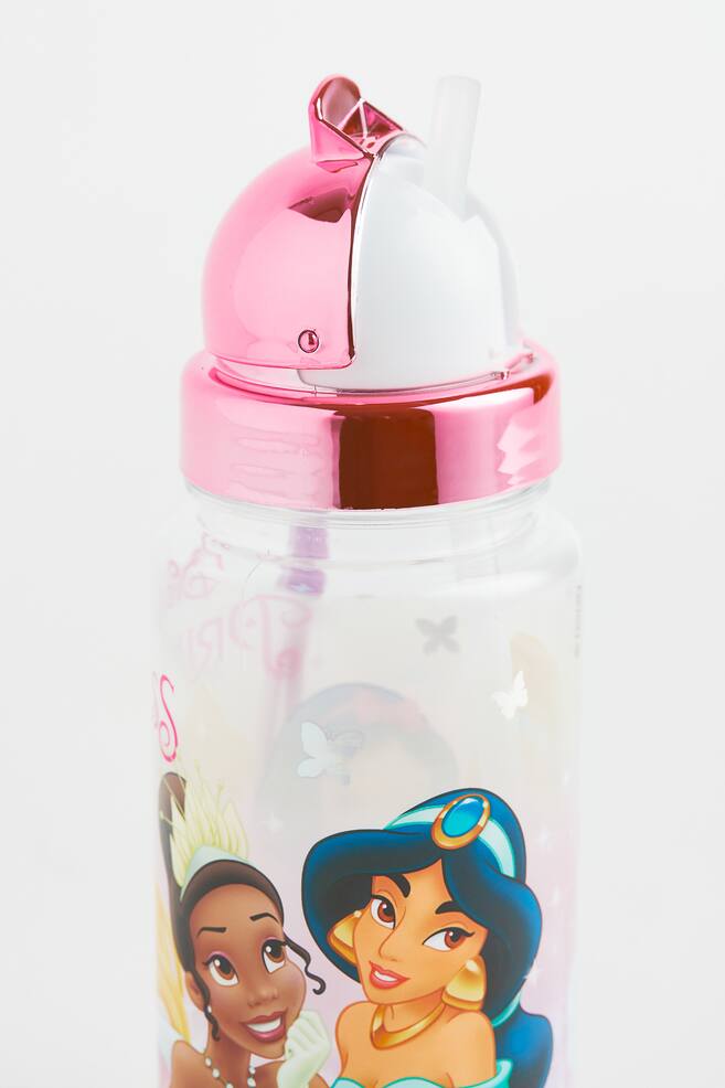 Printed water bottle - Rosa/Disneyprinsesser/Lyseblå/Frost/Lyseblå/Frost - 2