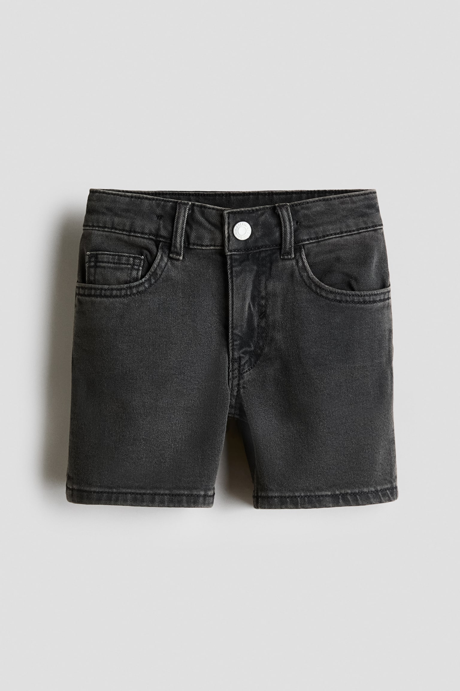 Shorts i denim - Vasket sort/Denimblå/Sart denimblå - 1