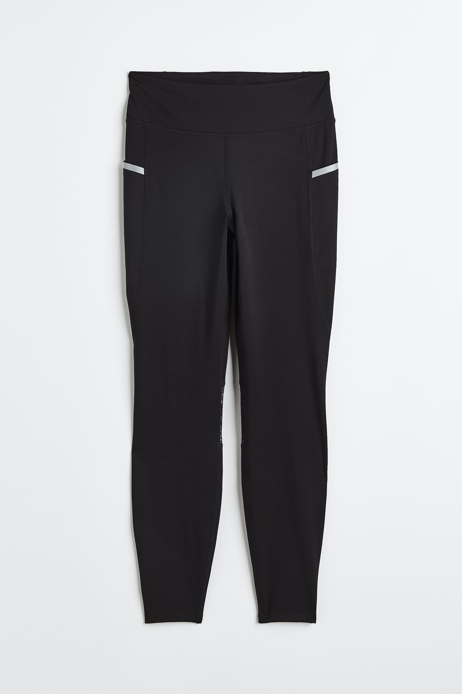 Running tights in DryMove™ - Black - 1