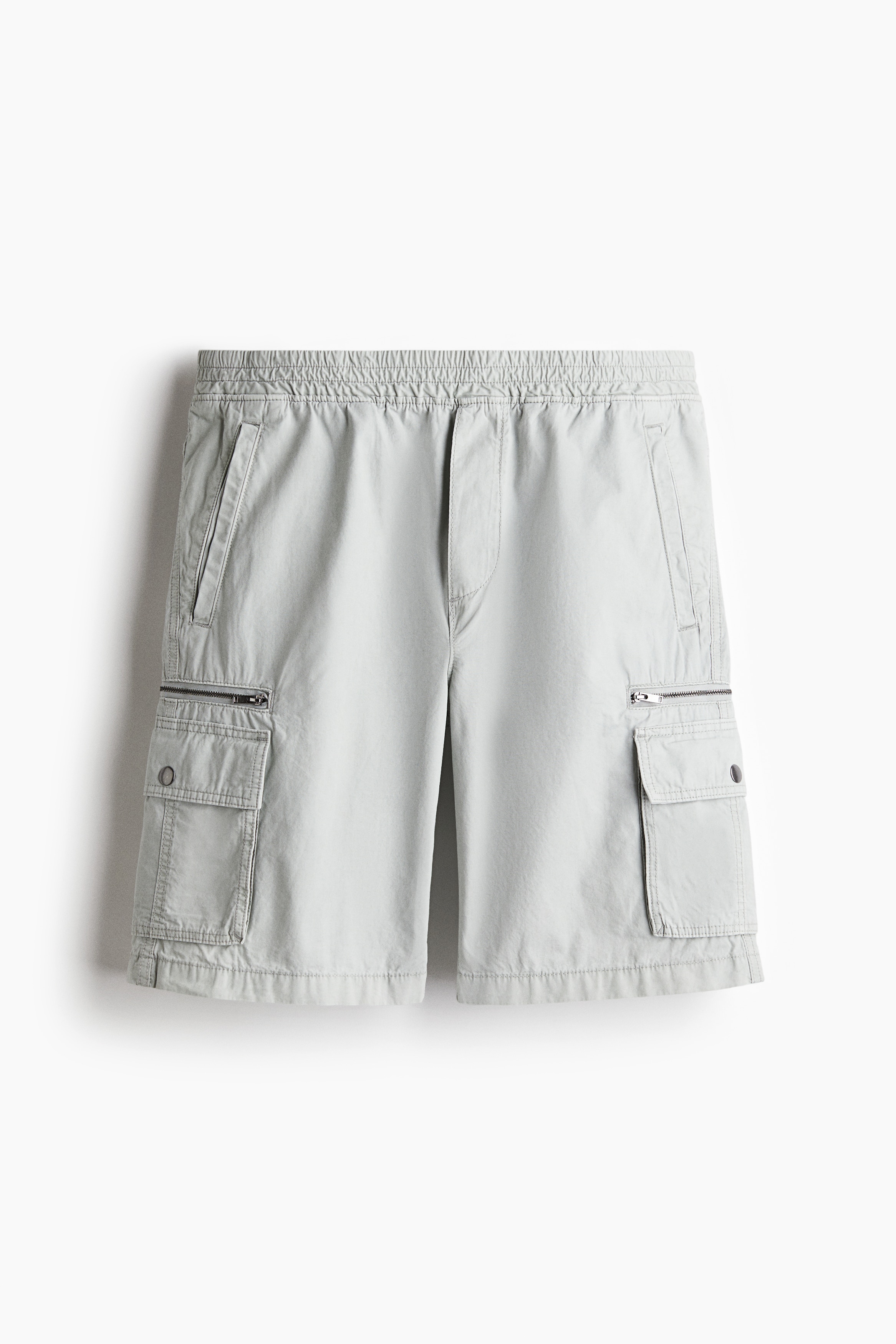 Regular Fit Cargo shorts - Light grey/Beige/Dark grey