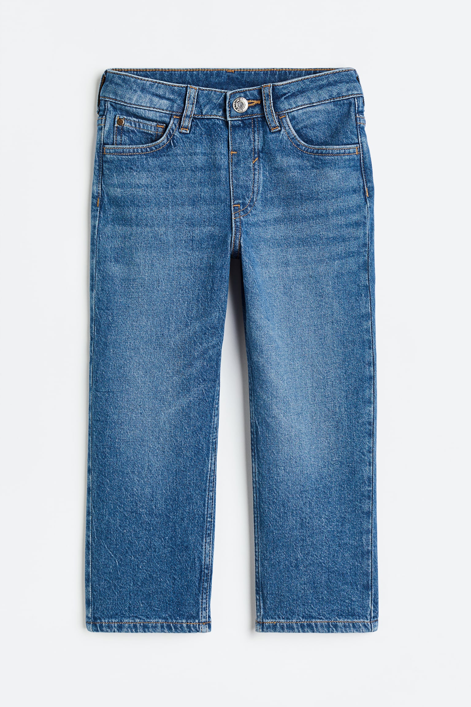 Loose Fit Jeans - Denim blue