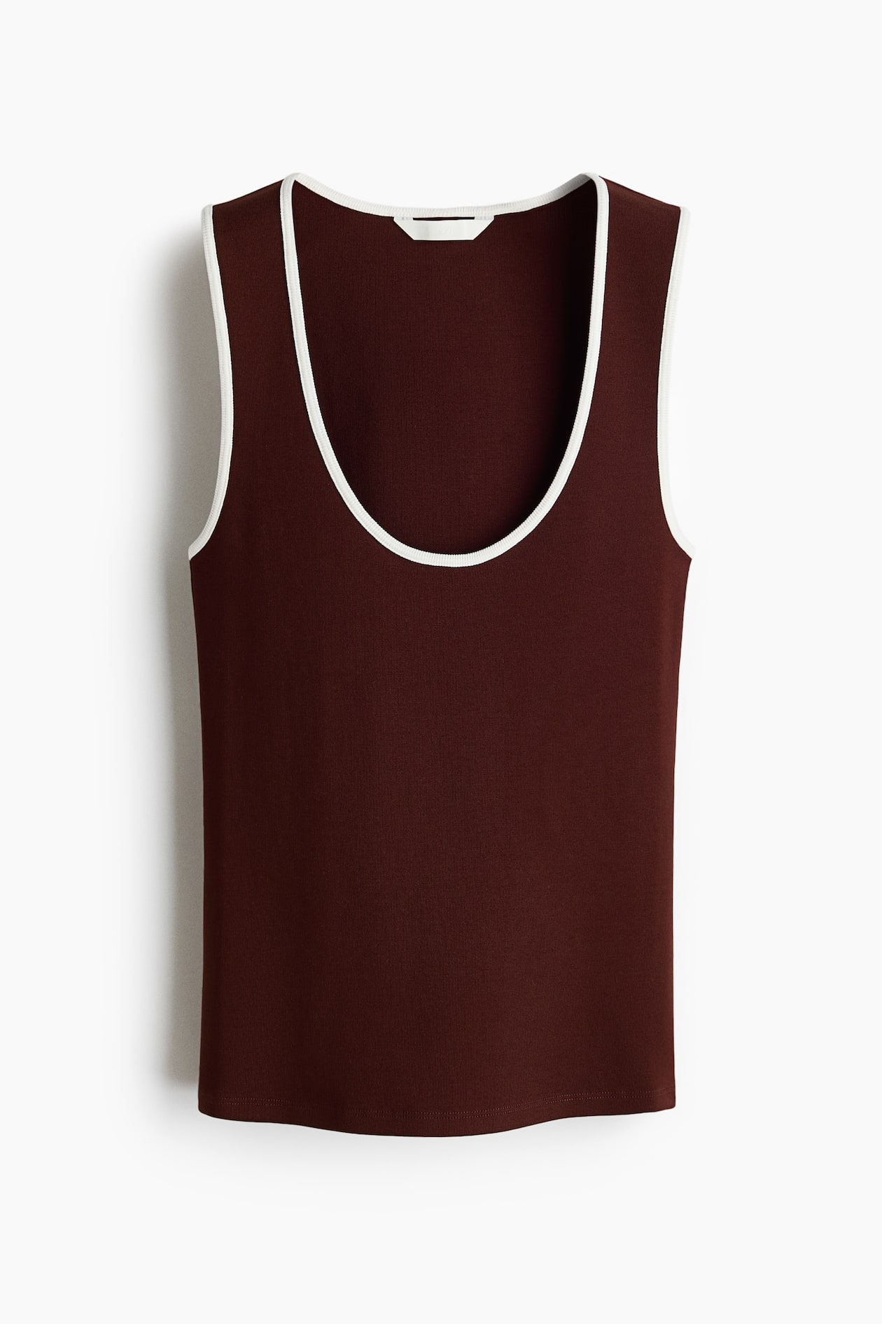 Ribbed Cotton Tank Top
