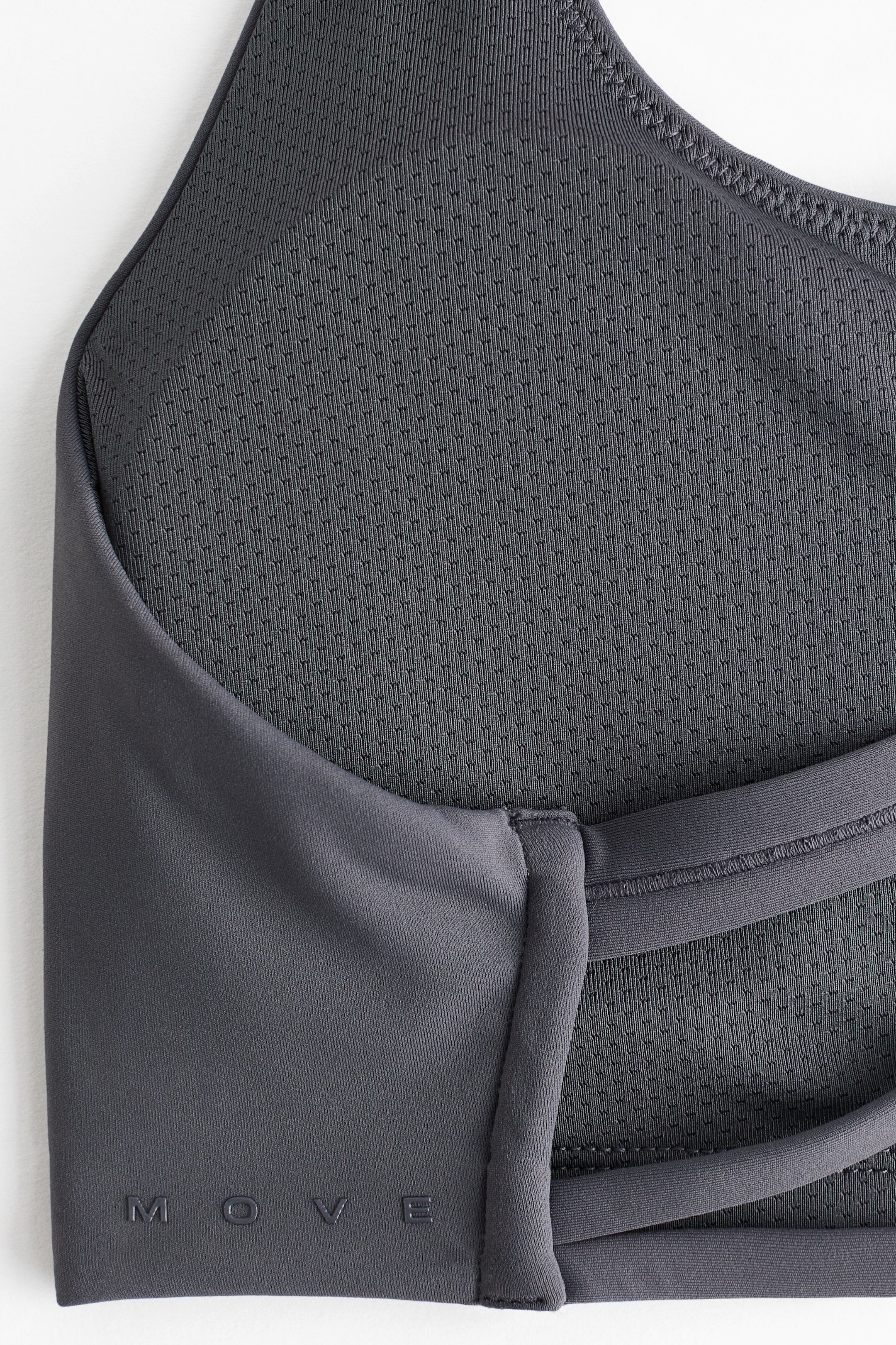 View larger image: Medium Support Sports bra with SculptMove™ - Dark grey - Ladies | H&M IN 2