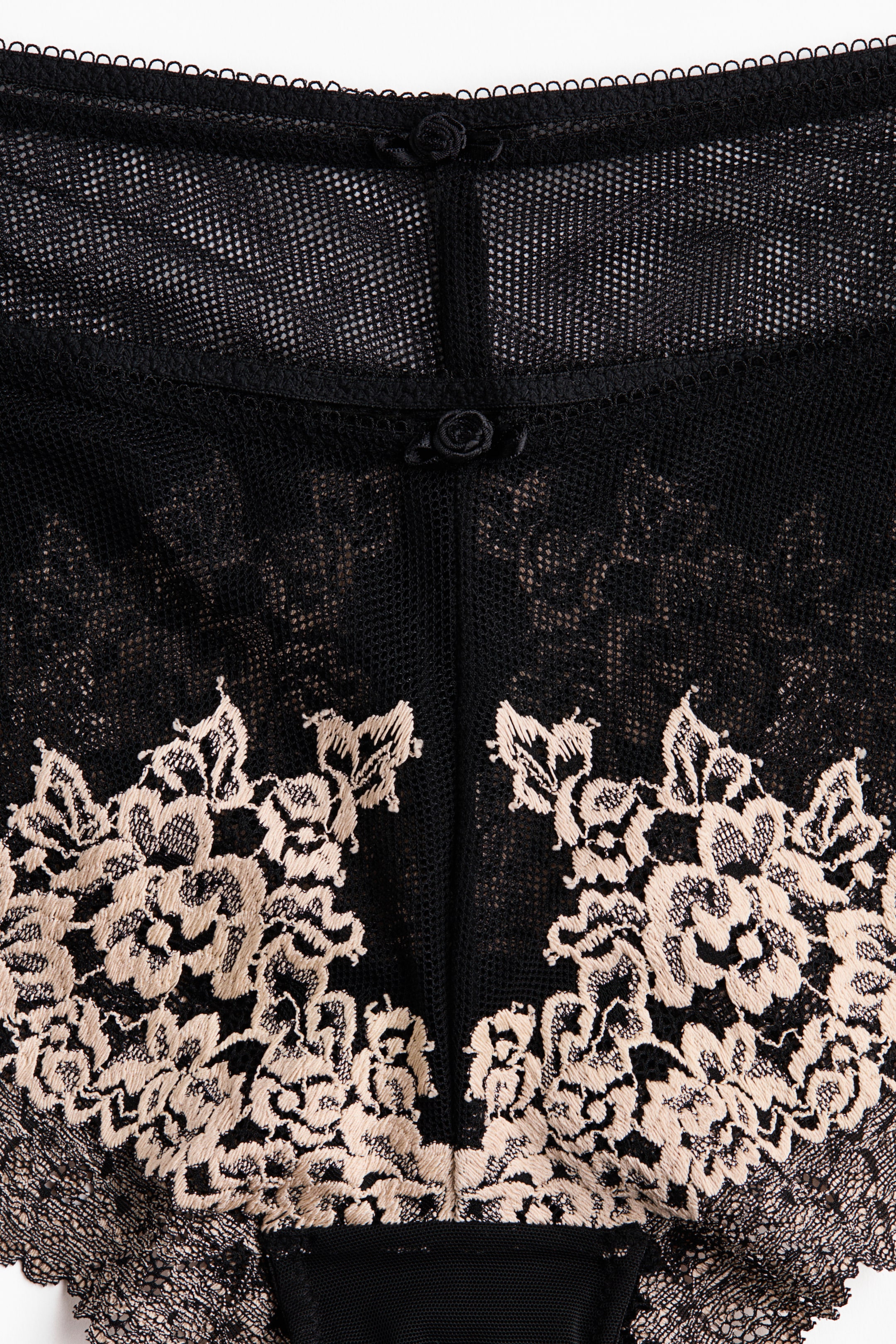 Nagyobb kép megtekintése: 2 db-os csipke hipsteralsó szett - Fekete/világosbézs - NŐI | H&M HU 6