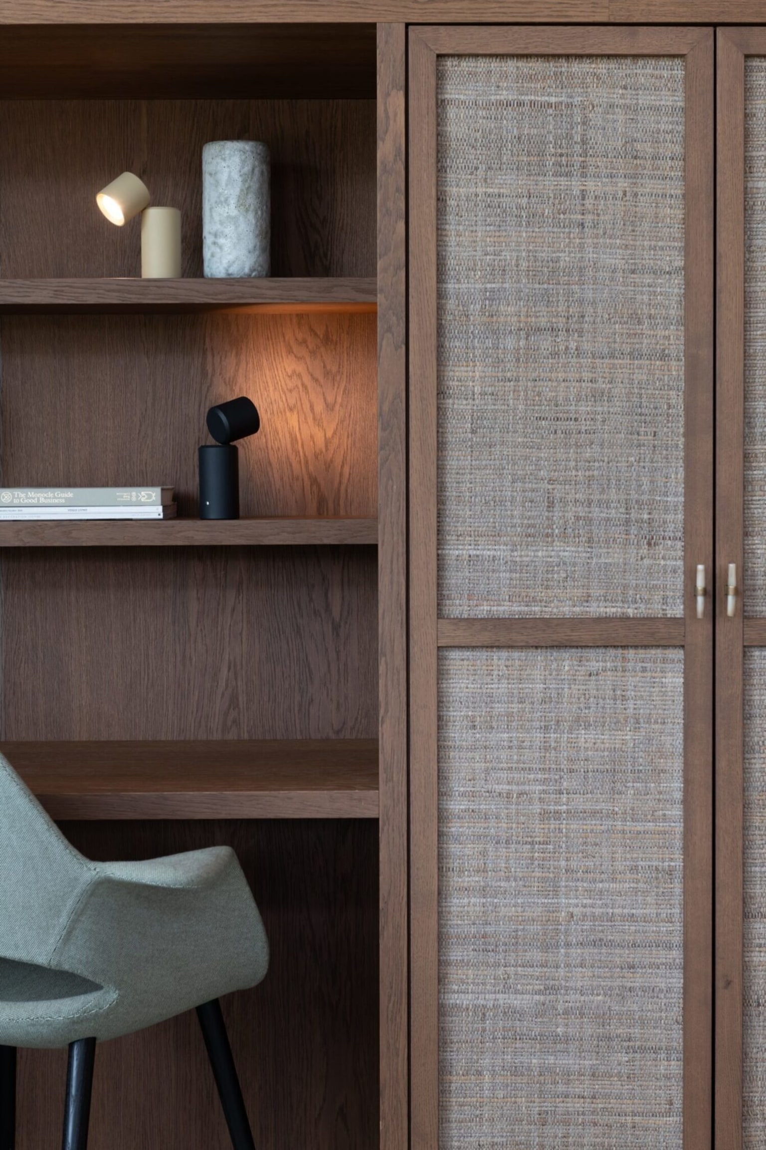 Milan Tischlampe - Beige/Bordeaux/Schwarz - 7