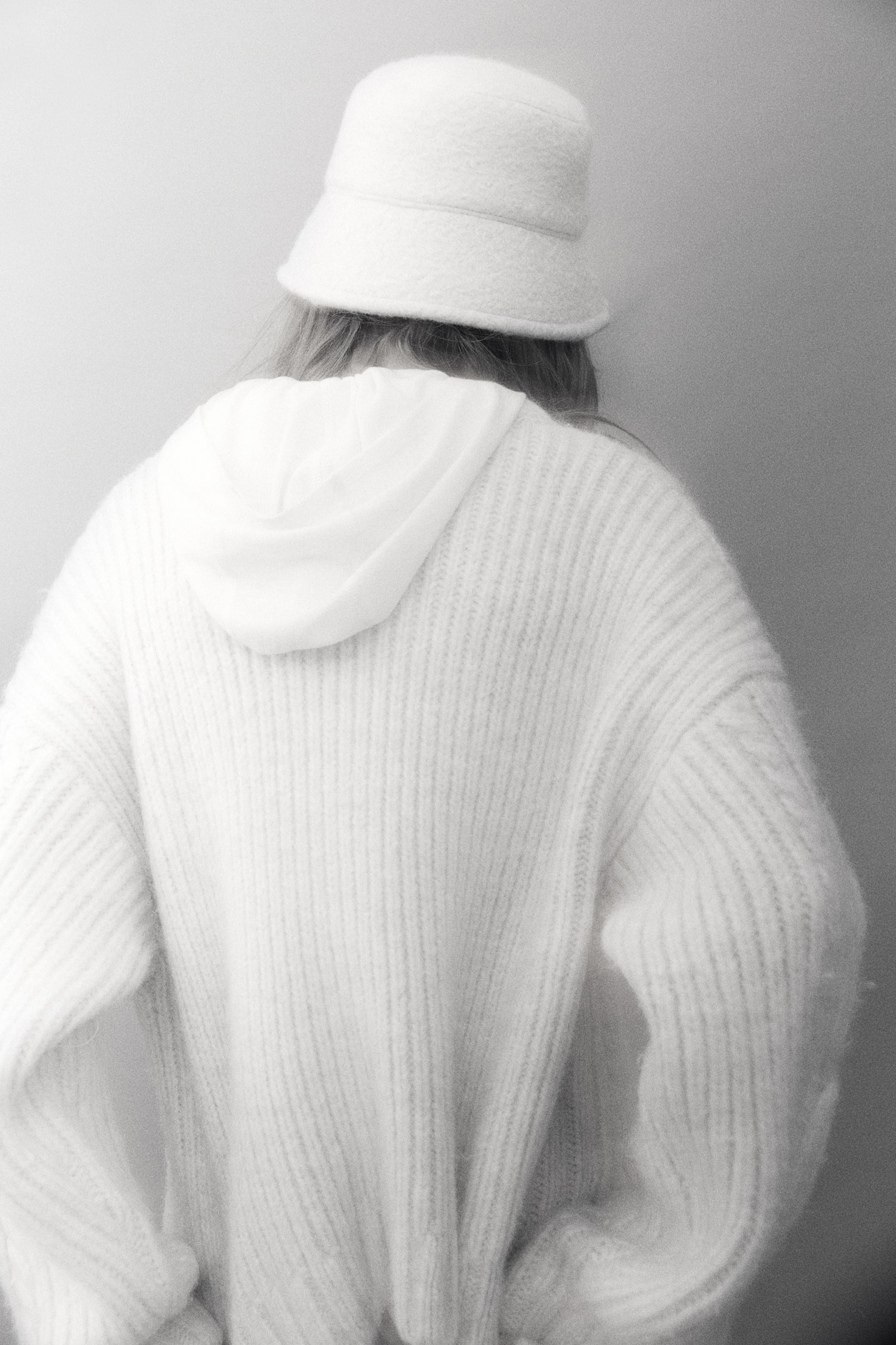 Cable-knit jumper - White - 3