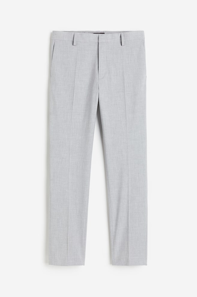 Slim Fit Trousers - Grey/Black/Light grey/Checked/Black/Checked/dc/dc/dc - 2
