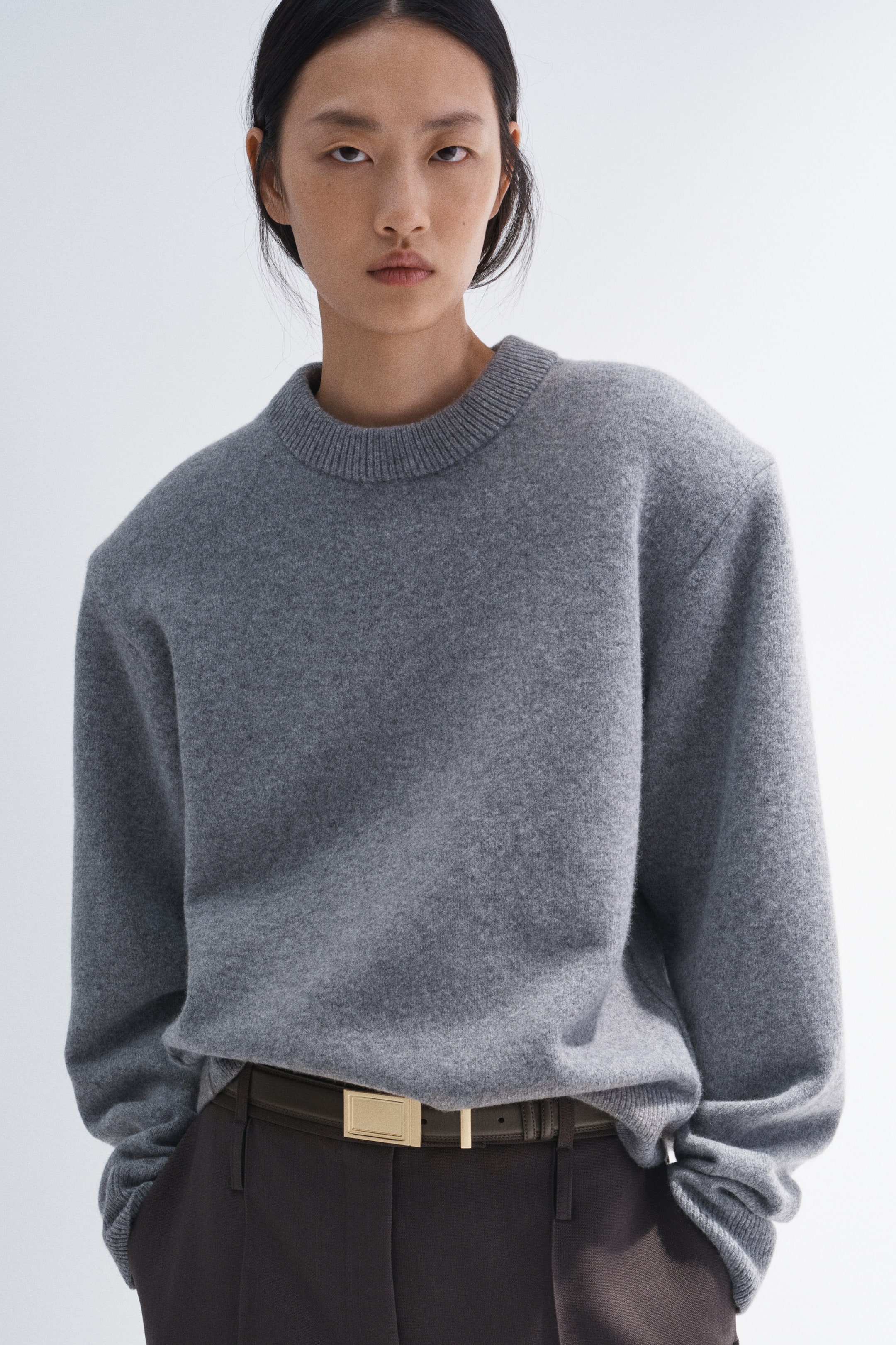 View larger image: Leather belt - Dark mole - Ladies | H&M 1