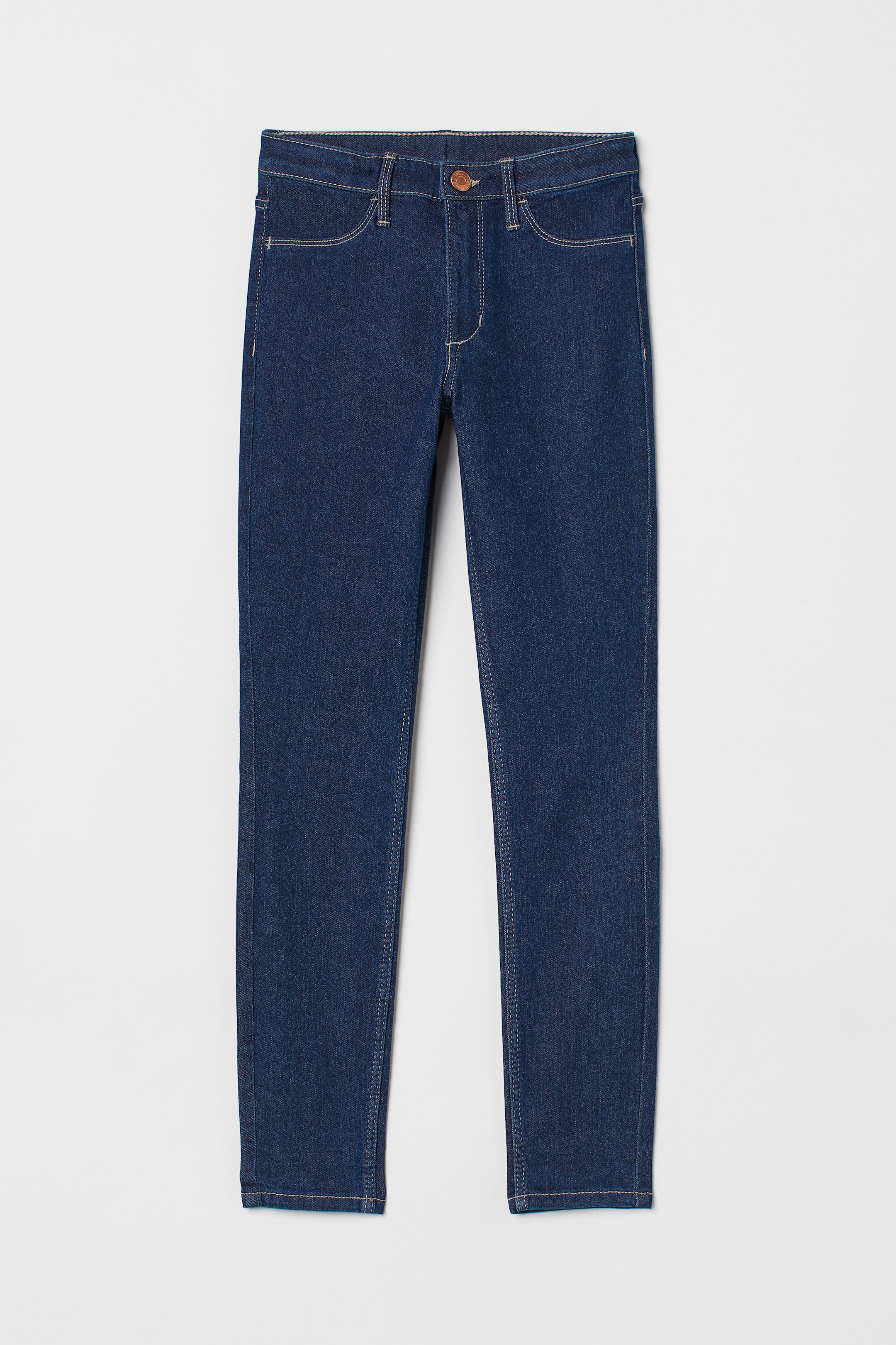 Grotere afbeelding bekijken: Skinny Fit Jeans - Donker denimblauw - KINDEREN | H&M BE 1