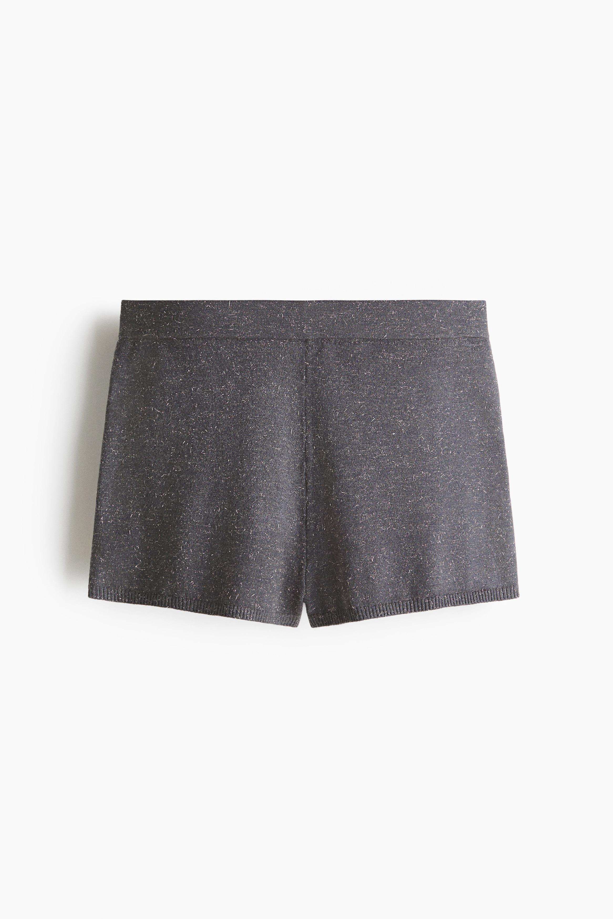 Σορτς με λεπτή πλέξη - Σκούρο γκρι