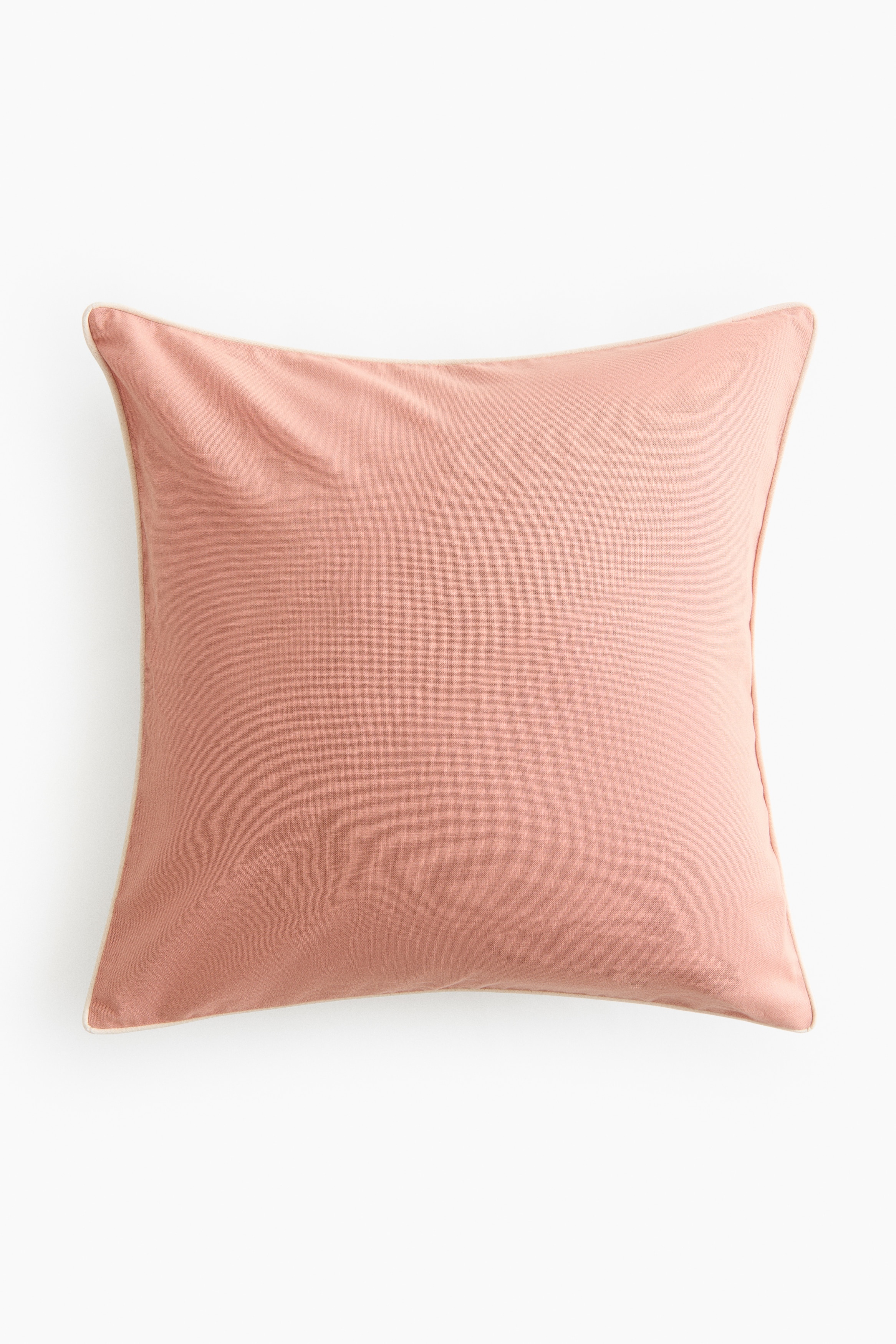 Płócienna poszewka na poduszkę - Różowy/Jasna zieleń khaki/Żółty