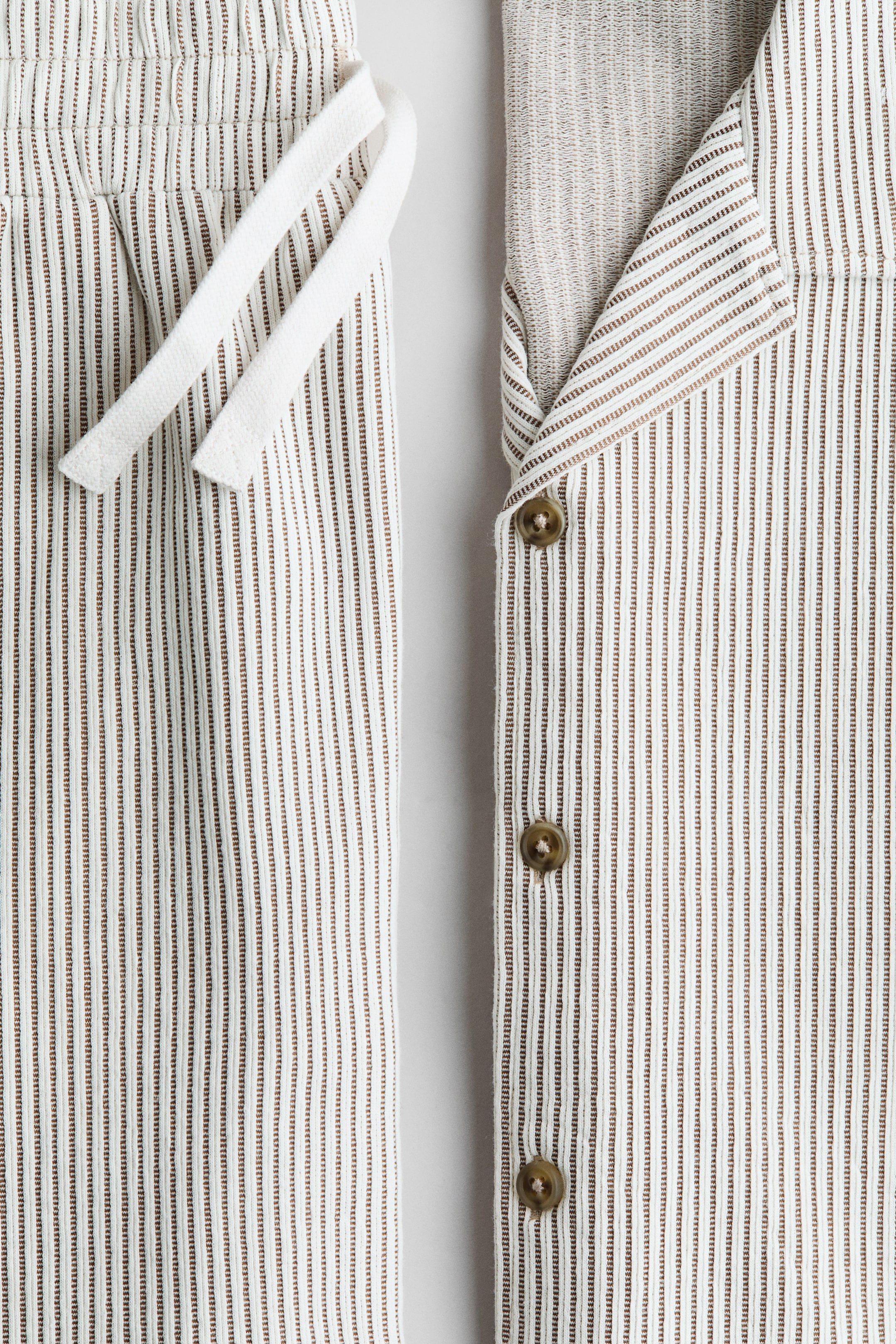 Детские топы H&M 2-Piece Textured Jersey Set — фото 2