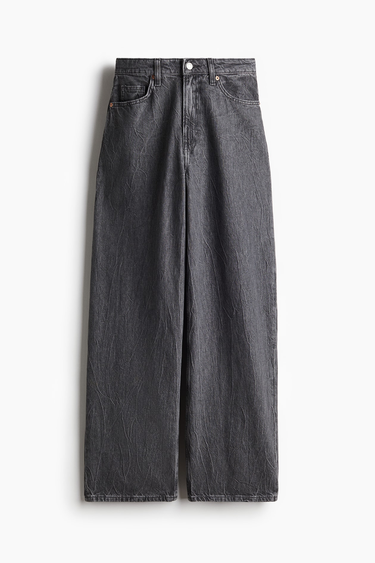 Curvy Fit Baggy High Jeans