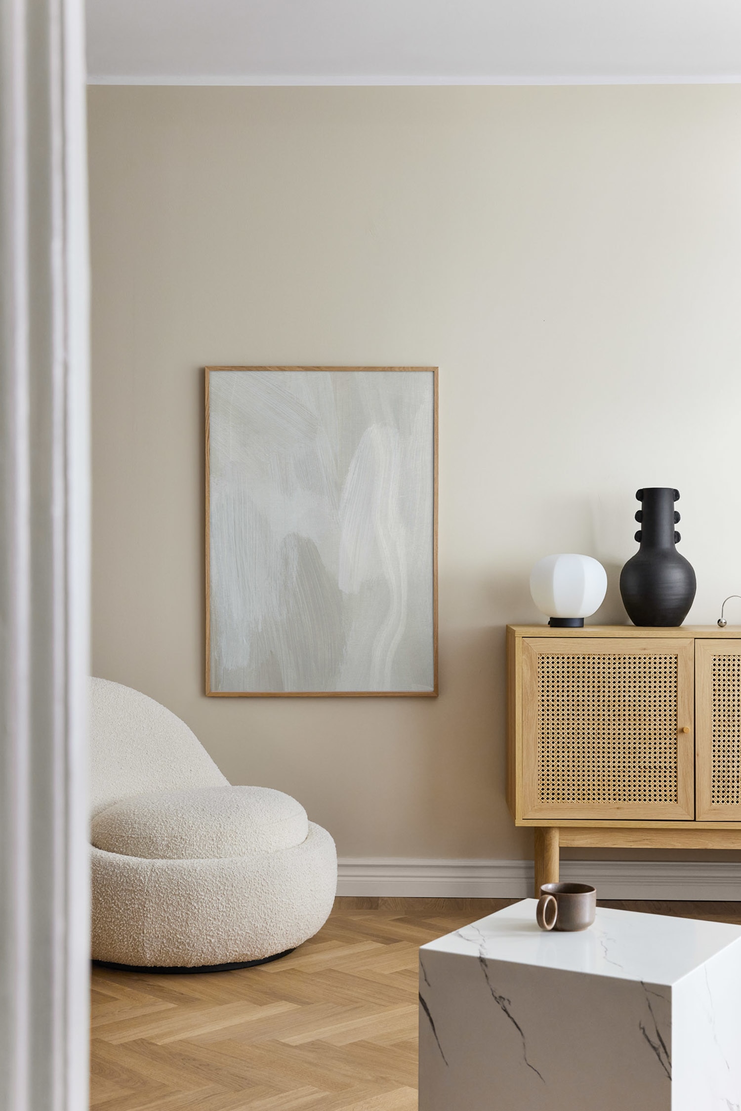 Retreat 01 Poster - Beige