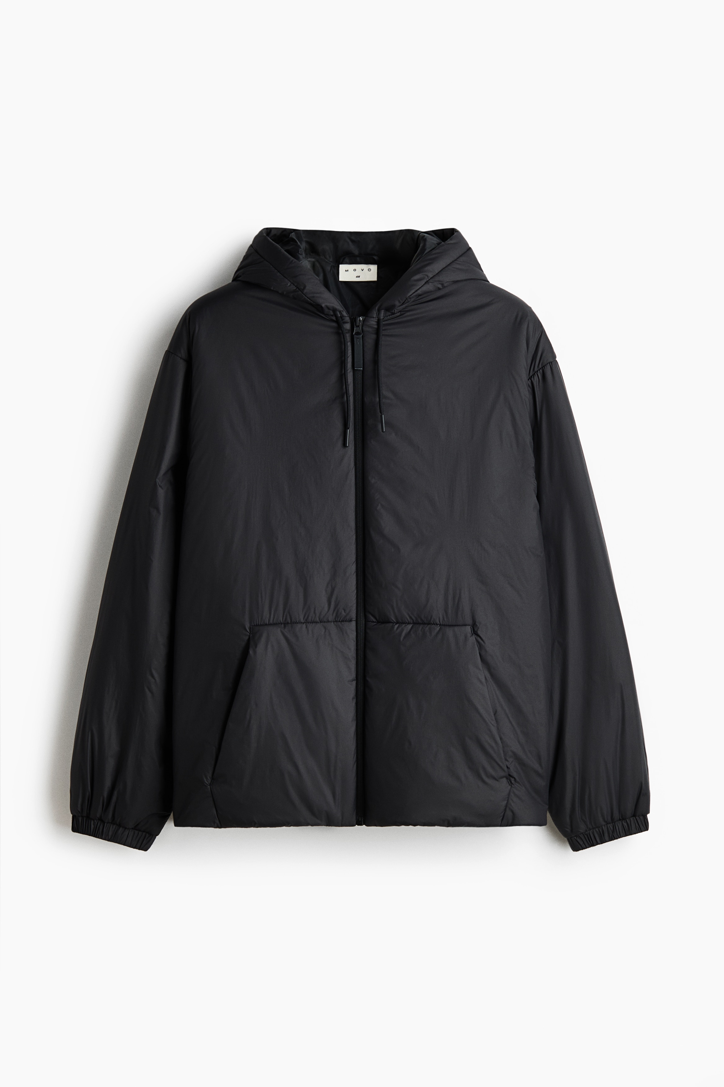 H & M - Winddichte & wasserabweisende Jacke mit Wattierung - Schwarz - Sportswear