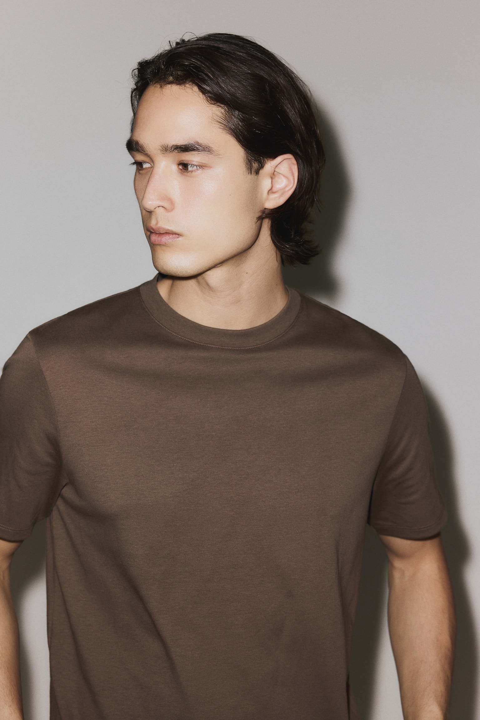 T-shirt Cooling Regular Fit - Marrone/Bianco/Grigio scuro mélange/Nero/Blu navy - 2