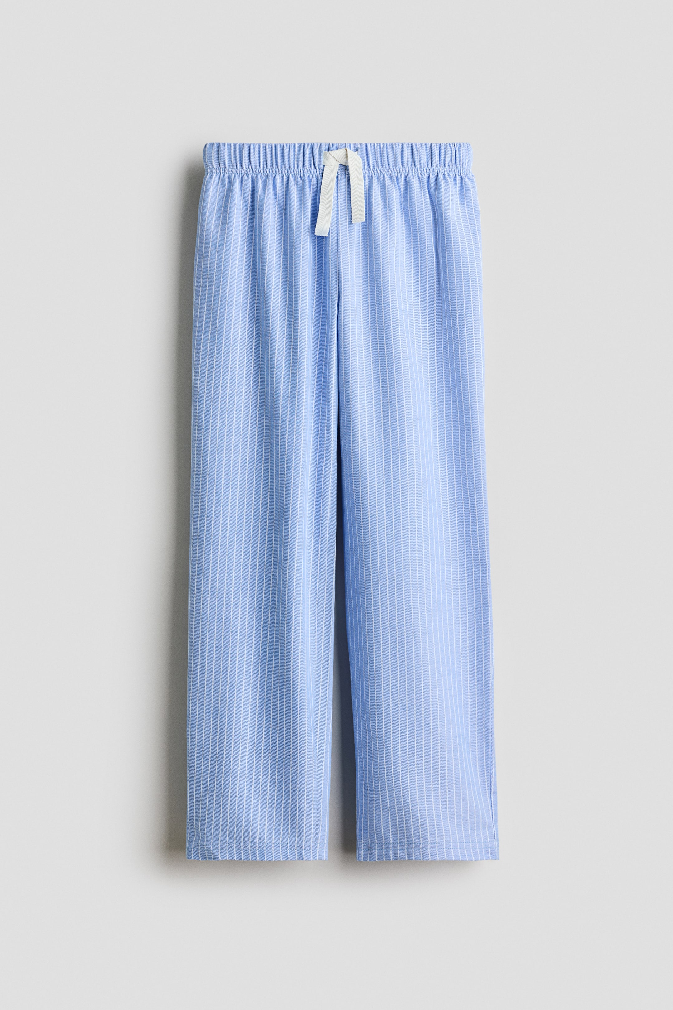 Grotere afbeelding bekijken: Katoenen pyjamabroek - Blauw/gestreept - KINDEREN | H&M NL 1