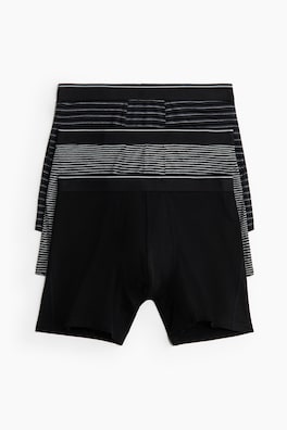 3-pack mid trunks med Lycra®