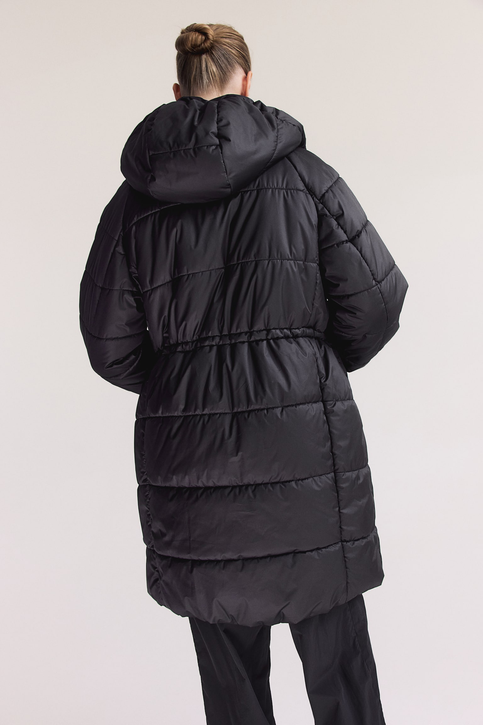 MAMA Before & After Babywearing puffer coat - Black - 8