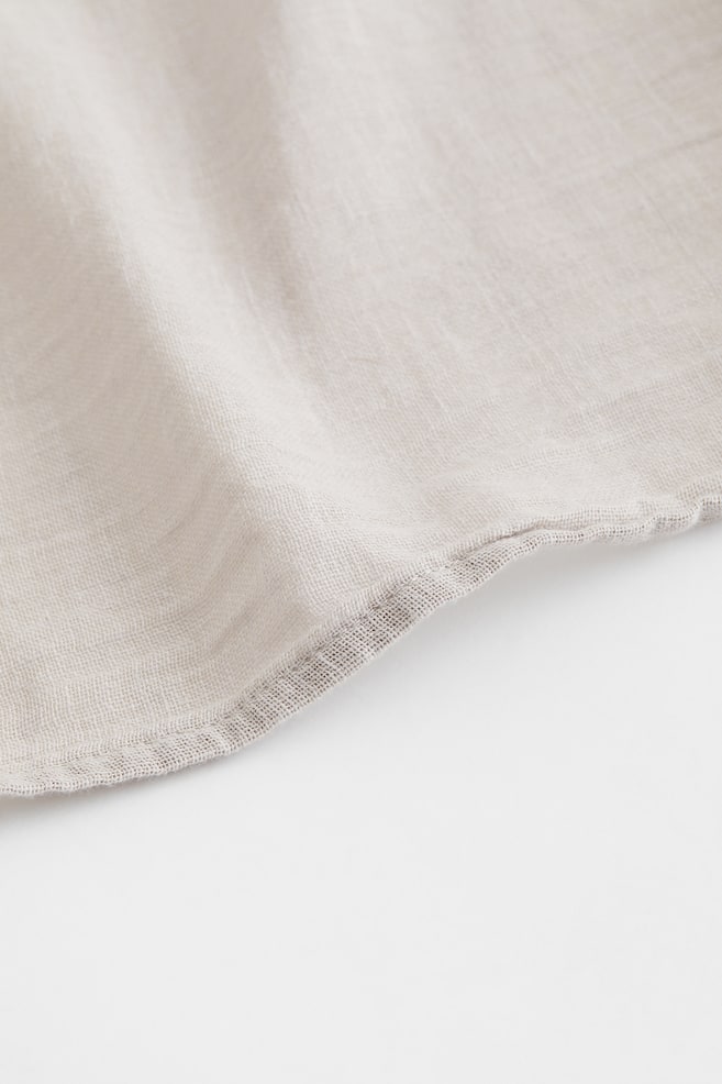 2-pack linen-blend curtains - Light greige/White/Light beige/Dark grey/dc/dc - 6