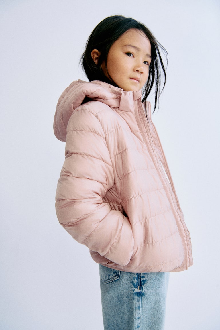 Piumino idrorepellente Rosa BAMBINO H&M IT