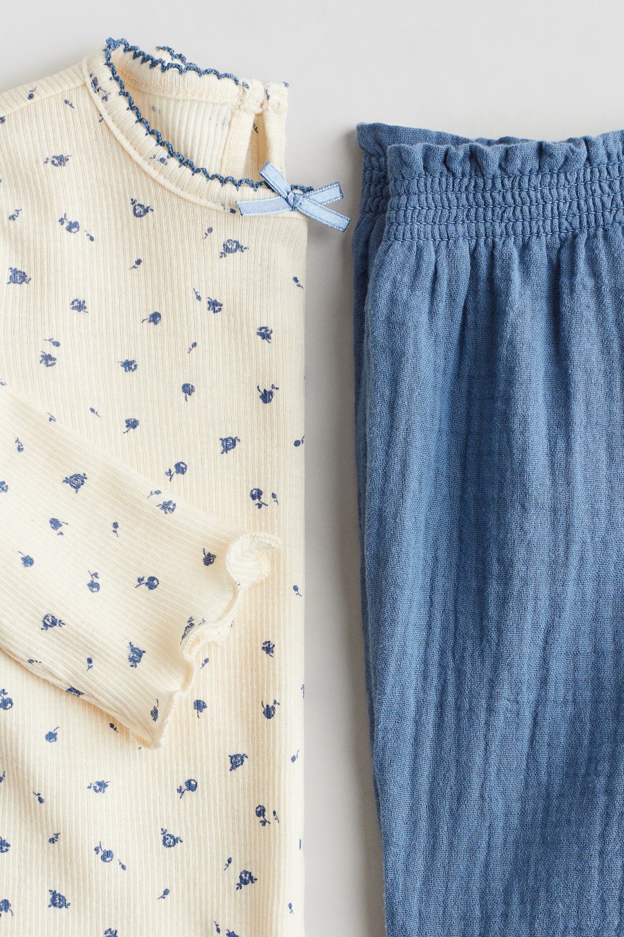 Litherday dames lange katoenen pyjama set, nachtkleding, winter tweedelig gestreept sleepwear en pyjamabroek met zak, roze, XXL