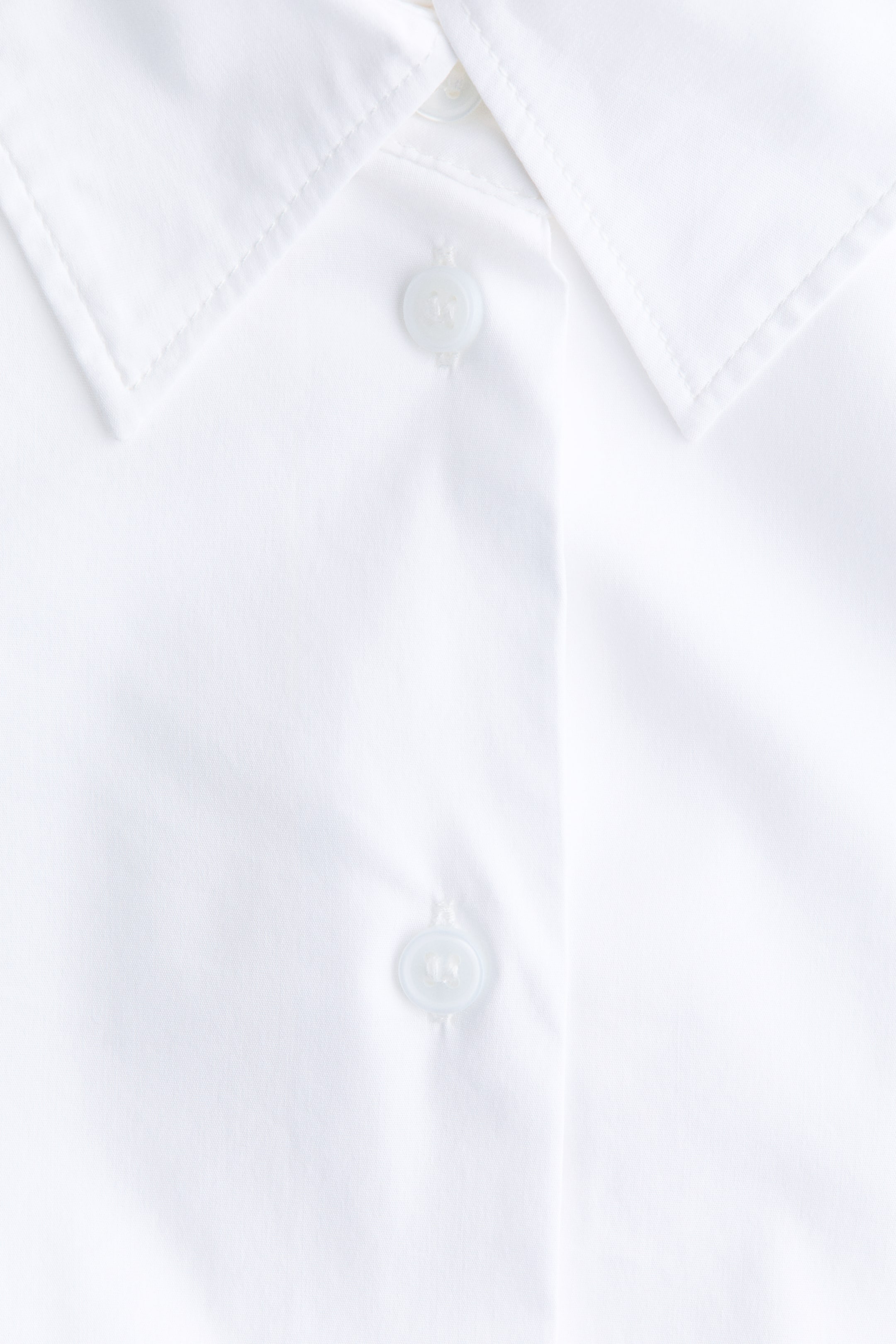Женские рубашки H&M Cotton-blend Shirt — фото 4