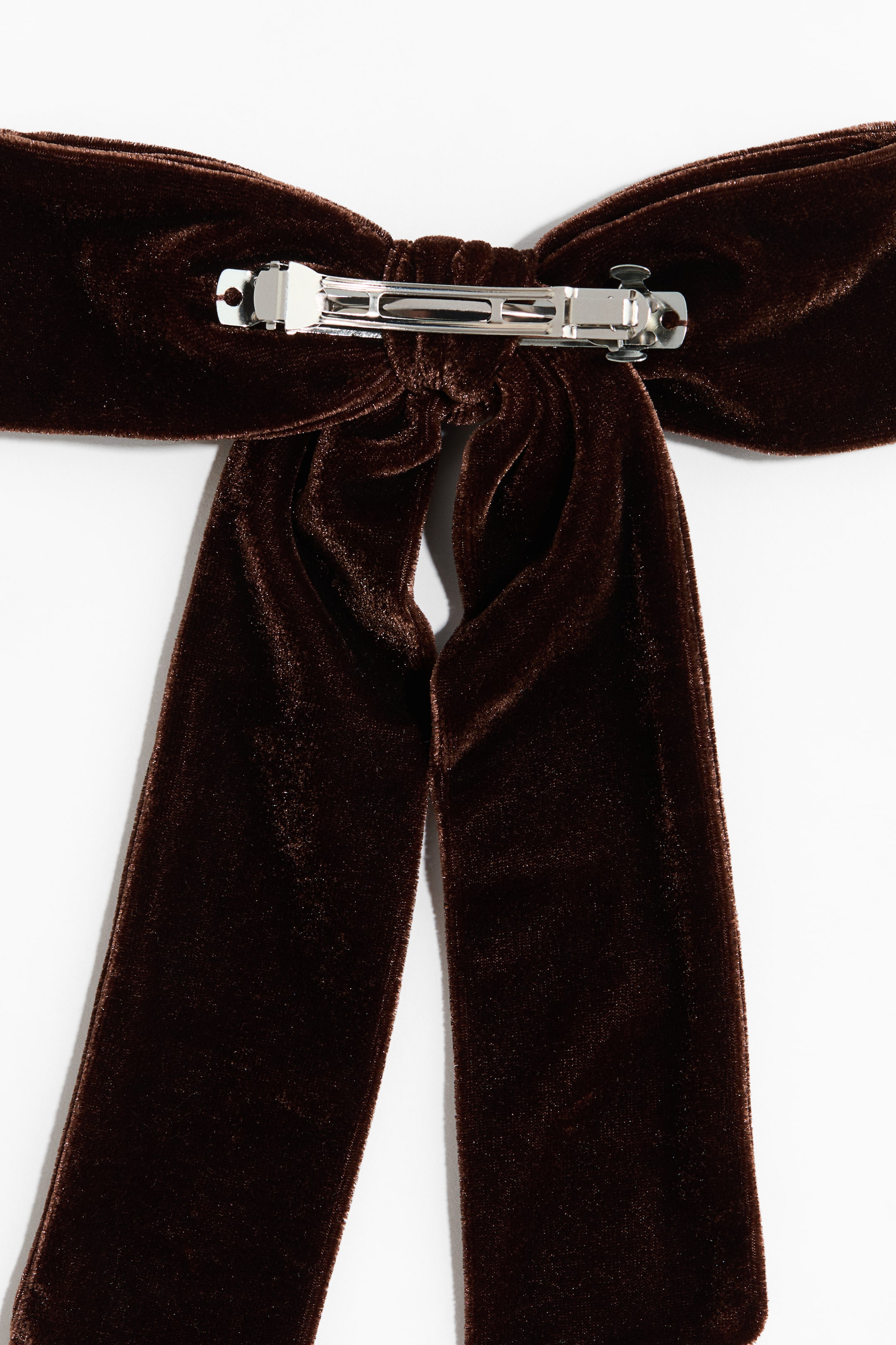Velvet Bow Hair Clip